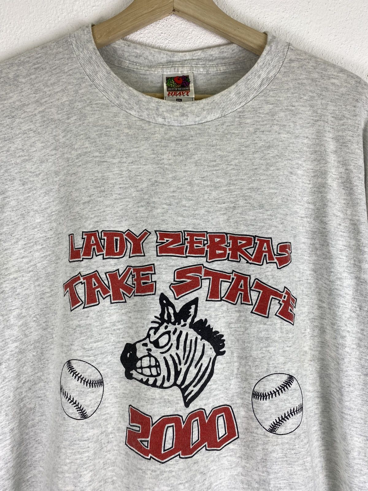 MLB × Vintage Vintage MLB “Lady zebras take state” tee Size US XXL / EU 58 / 5 - 2 Thumbnail