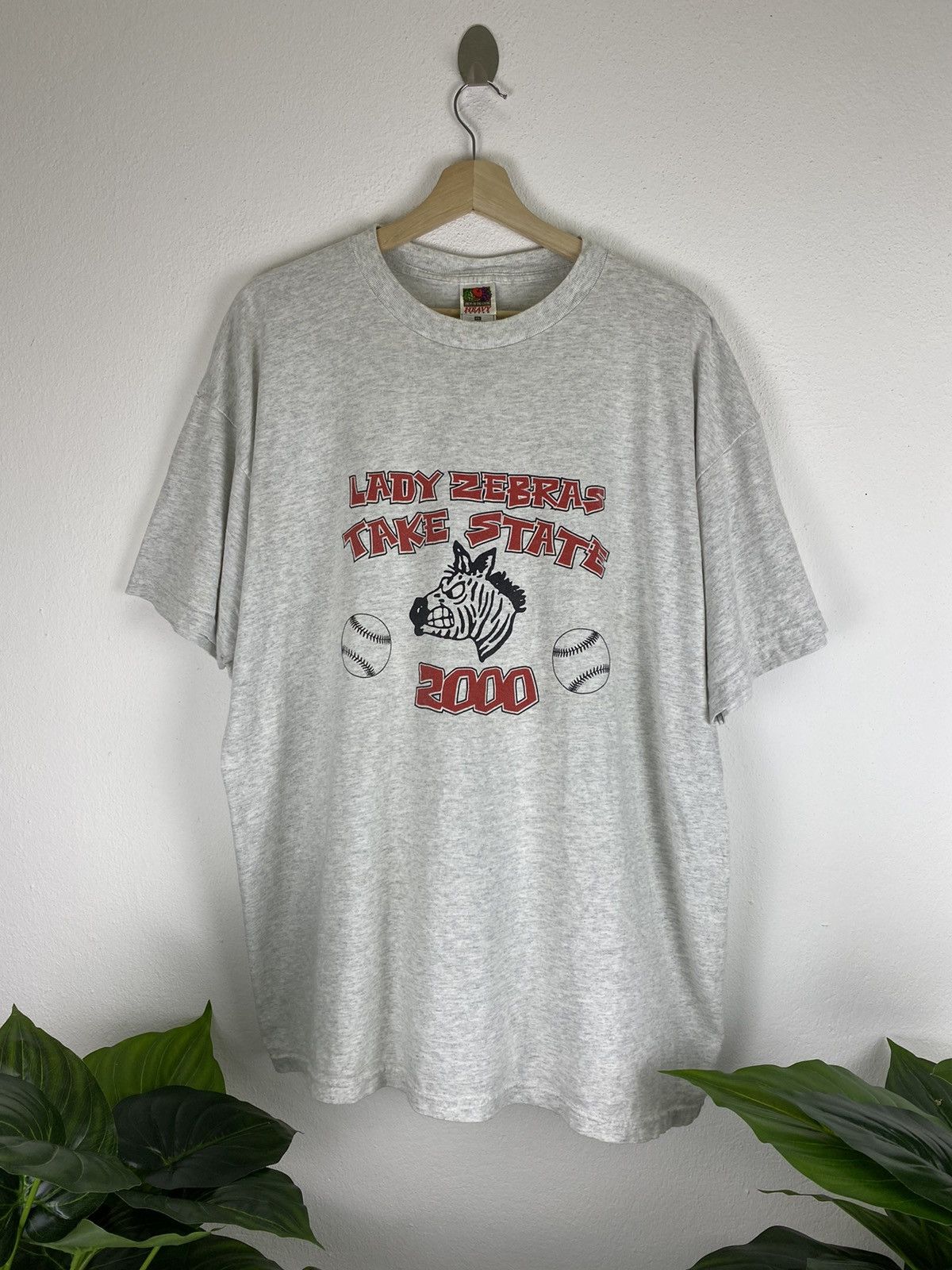 MLB × Vintage Vintage MLB “Lady zebras take state” tee Size US XXL / EU 58 / 5 - 1 Thumbnail