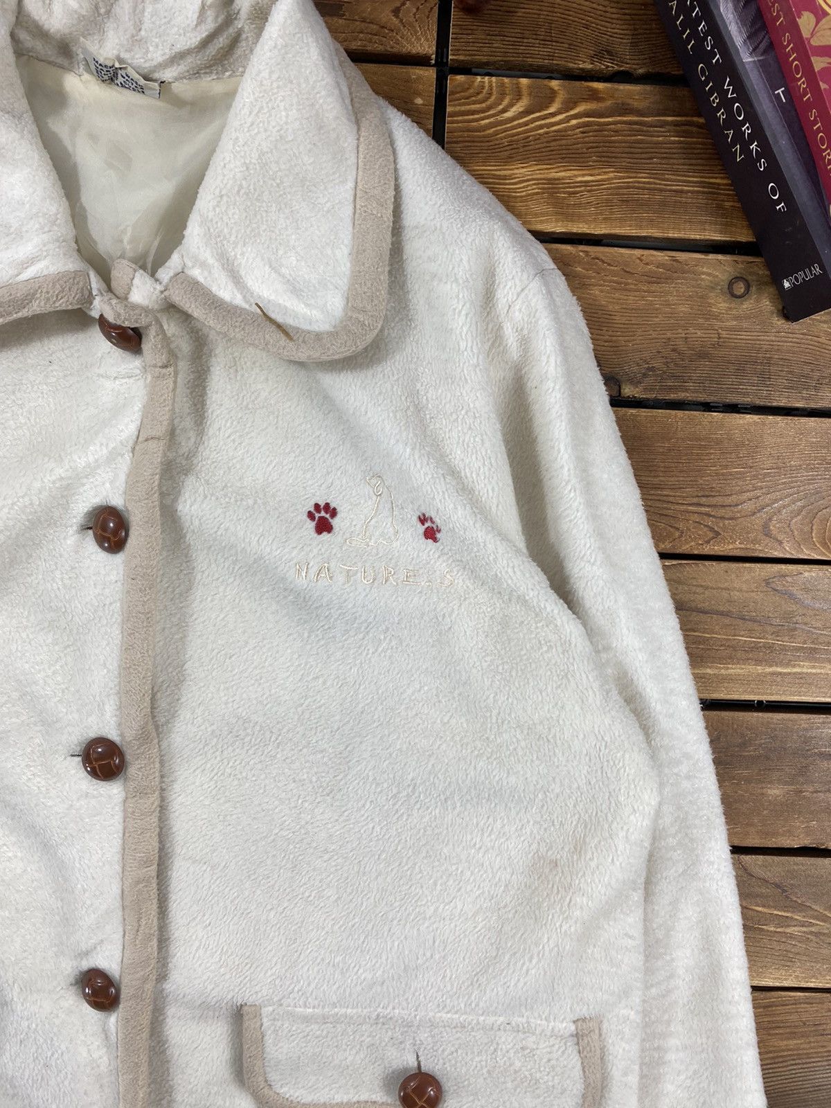 Japanese Brand × Vintage Vintage Japanese Nature Square Patches On Back Size M Size M / US 6-8 / IT 42-44 - 5 Thumbnail