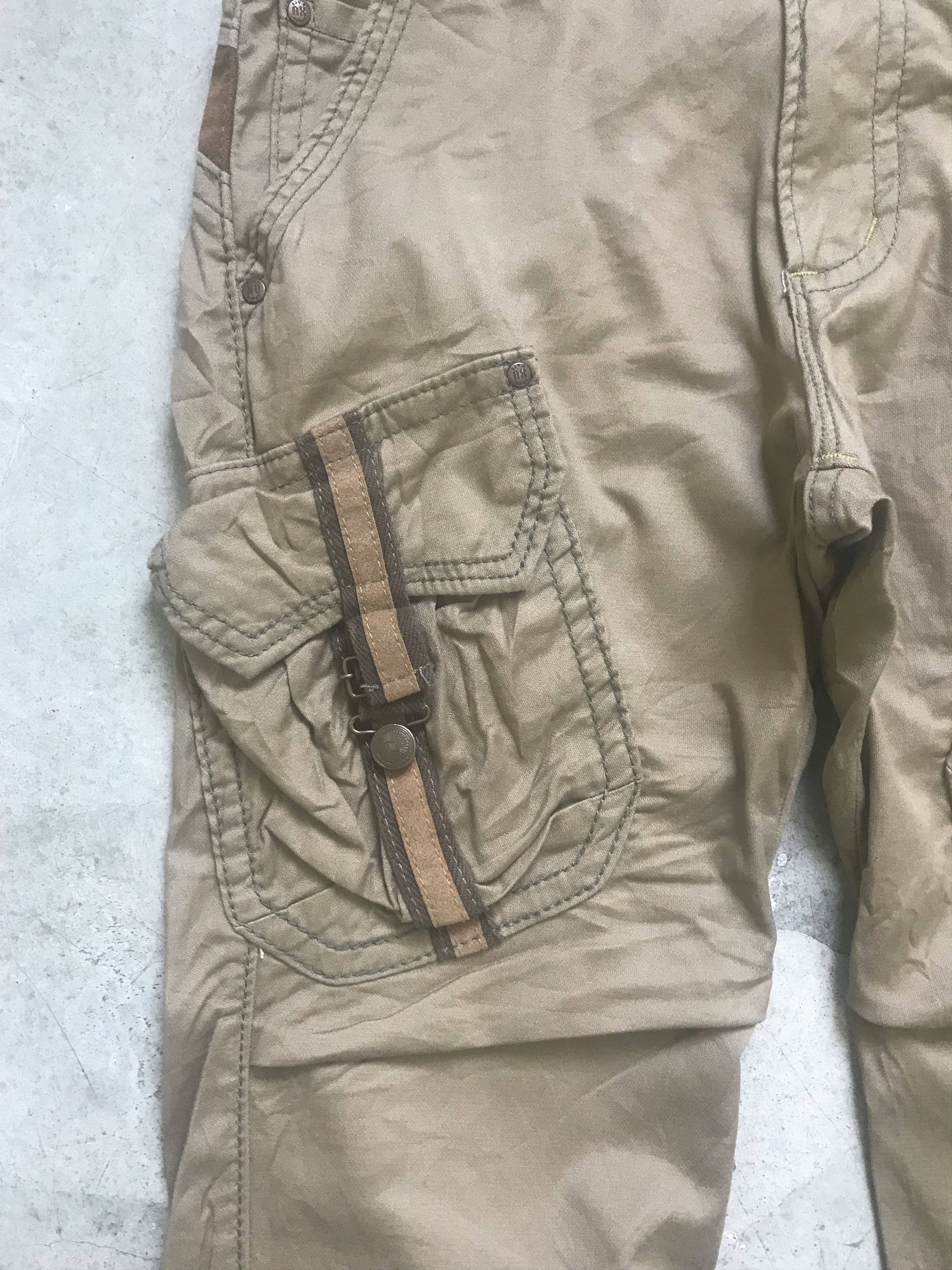 Edwin CP28 - EDWIN Twisted Leg Flare Cargo Pant Size US 30 / EU 46 - 4 Thumbnail