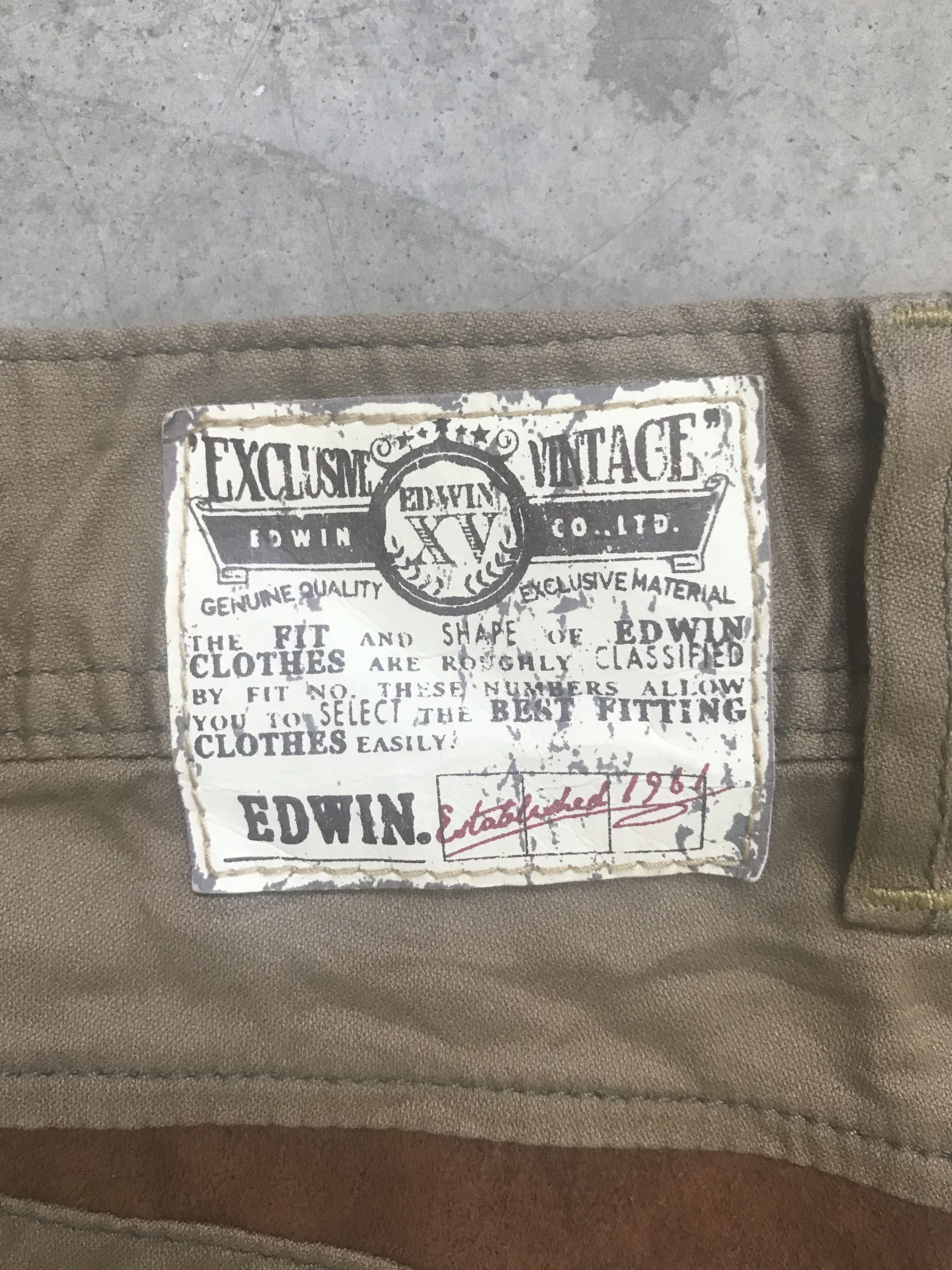 Edwin CP28 - EDWIN Twisted Leg Flare Cargo Pant Size US 30 / EU 46 - 14 Thumbnail