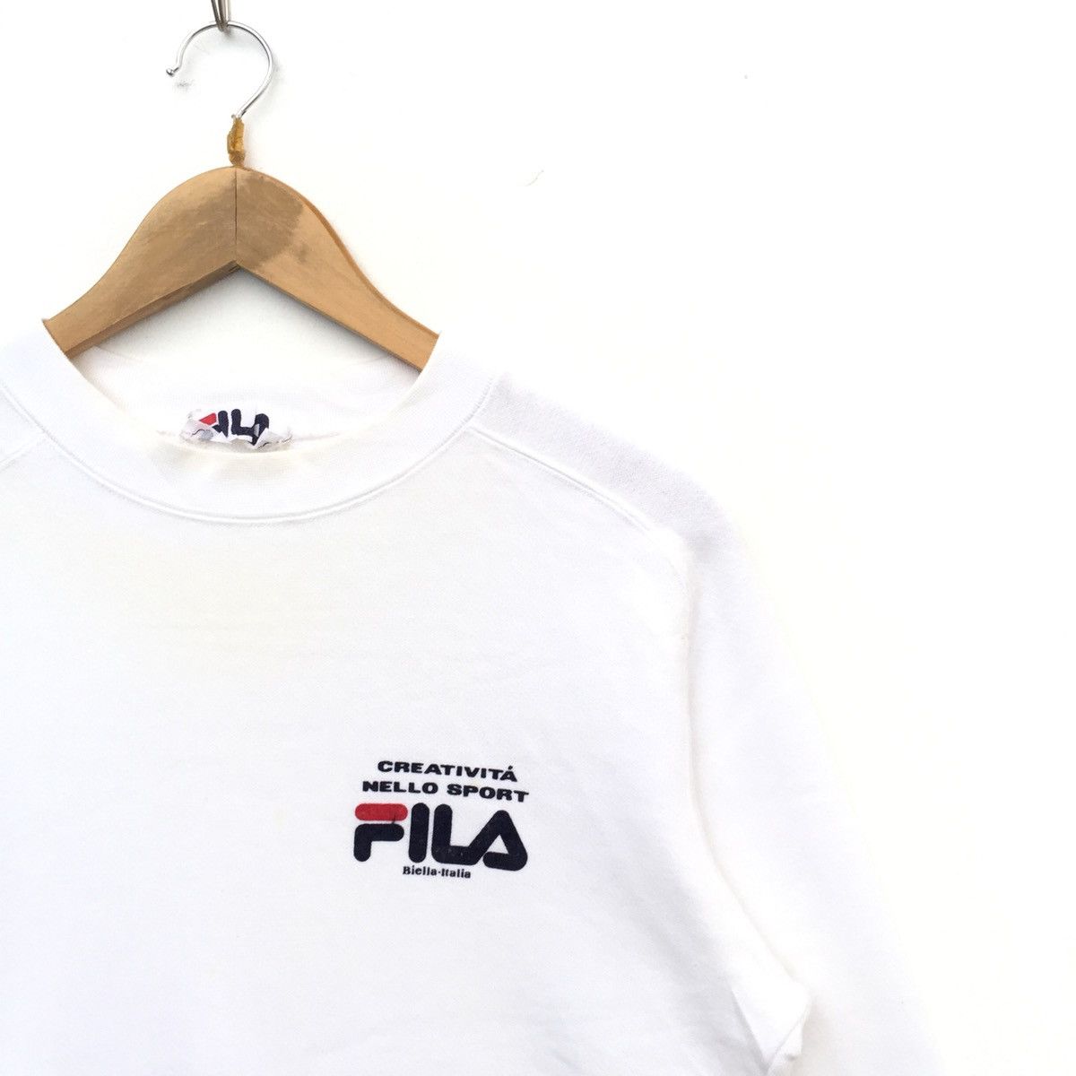 Fila × Vintage Vintage Fila Crewneck Sweatshirt Embroidery Logo Size US S / EU 44-46 / 1 - 2 Thumbnail