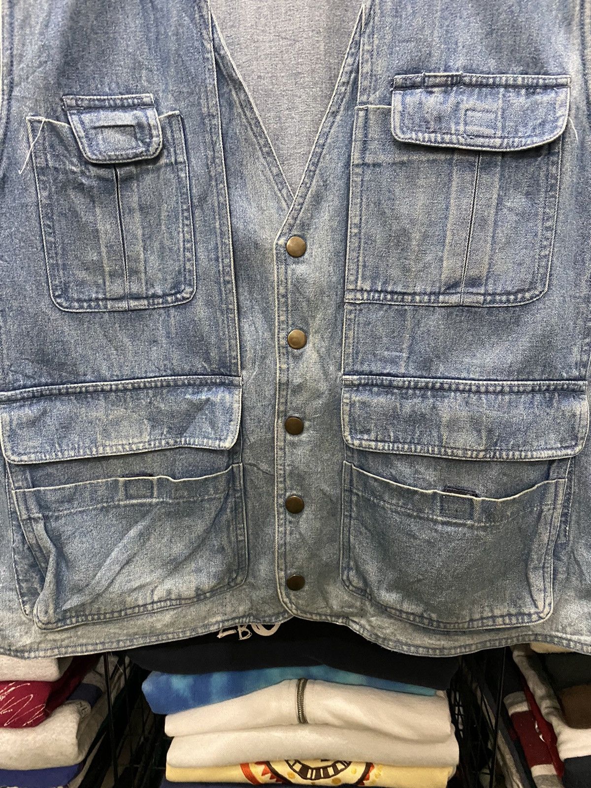 Vintage Migrant denim sport & work vest Size US M / EU 48-50 / 2 - 4 Thumbnail