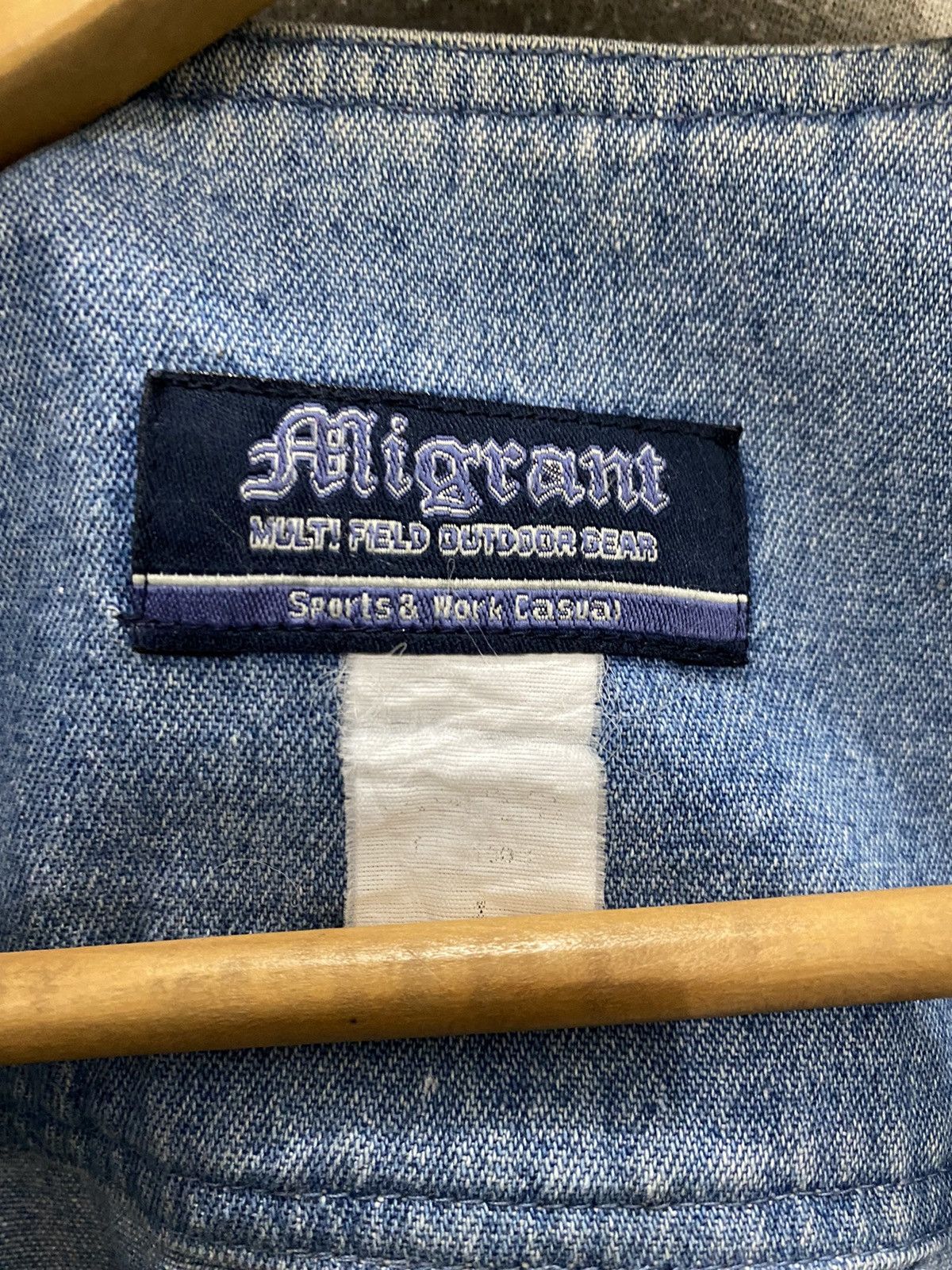 Vintage Migrant denim sport & work vest Size US M / EU 48-50 / 2 - 5 Thumbnail