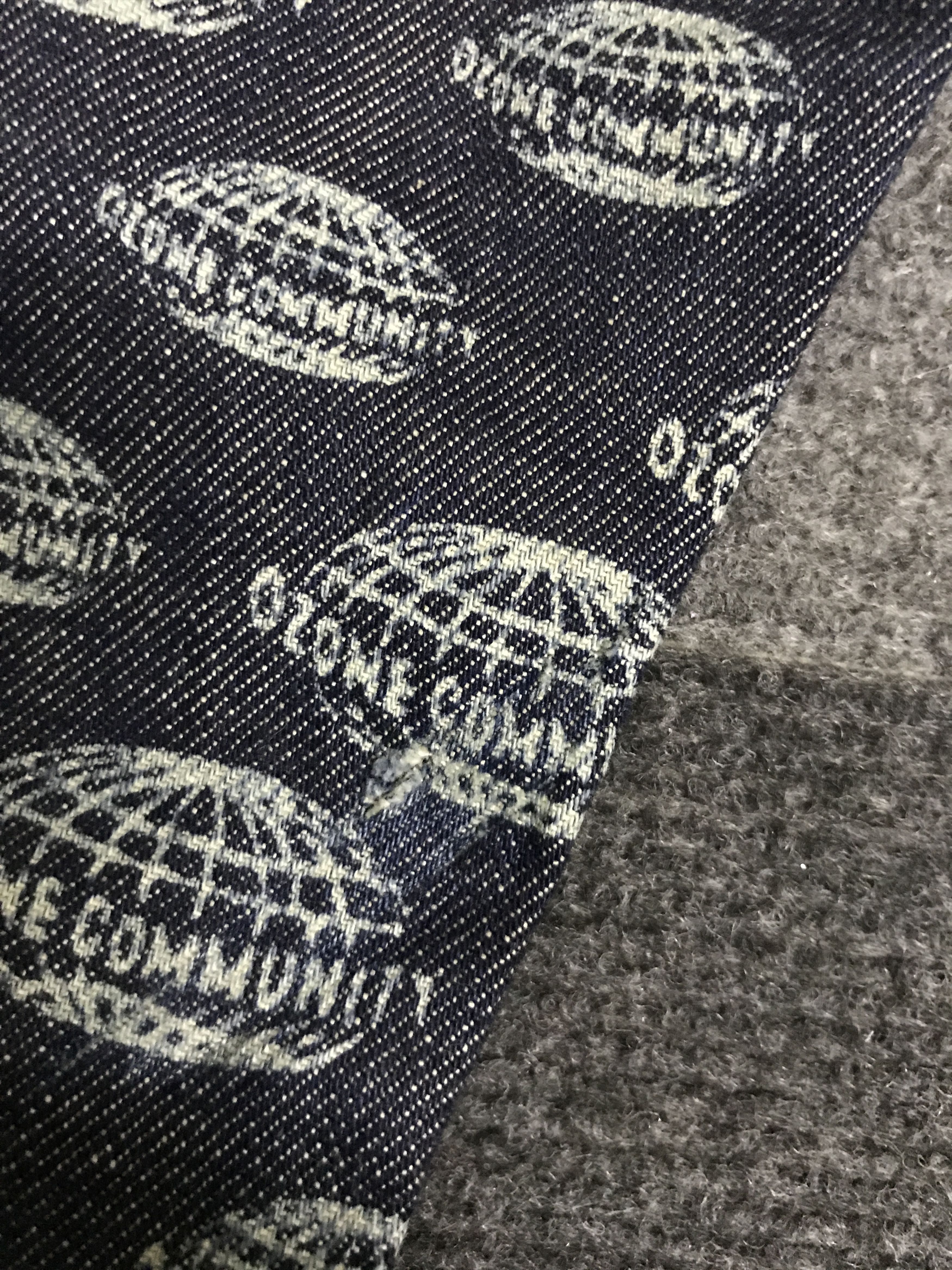 Japanese Brand D153 OZONE COMMUNITY Japan Full Print Flare Jeans Size US 26 / EU 42 - 12 Thumbnail