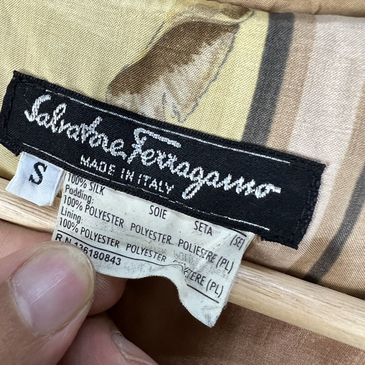 Japanese Brand RARE 100% SILK NICE DESIGN LINING FULL PRINT Size US S / EU 44-46 / 1 - 13 Thumbnail