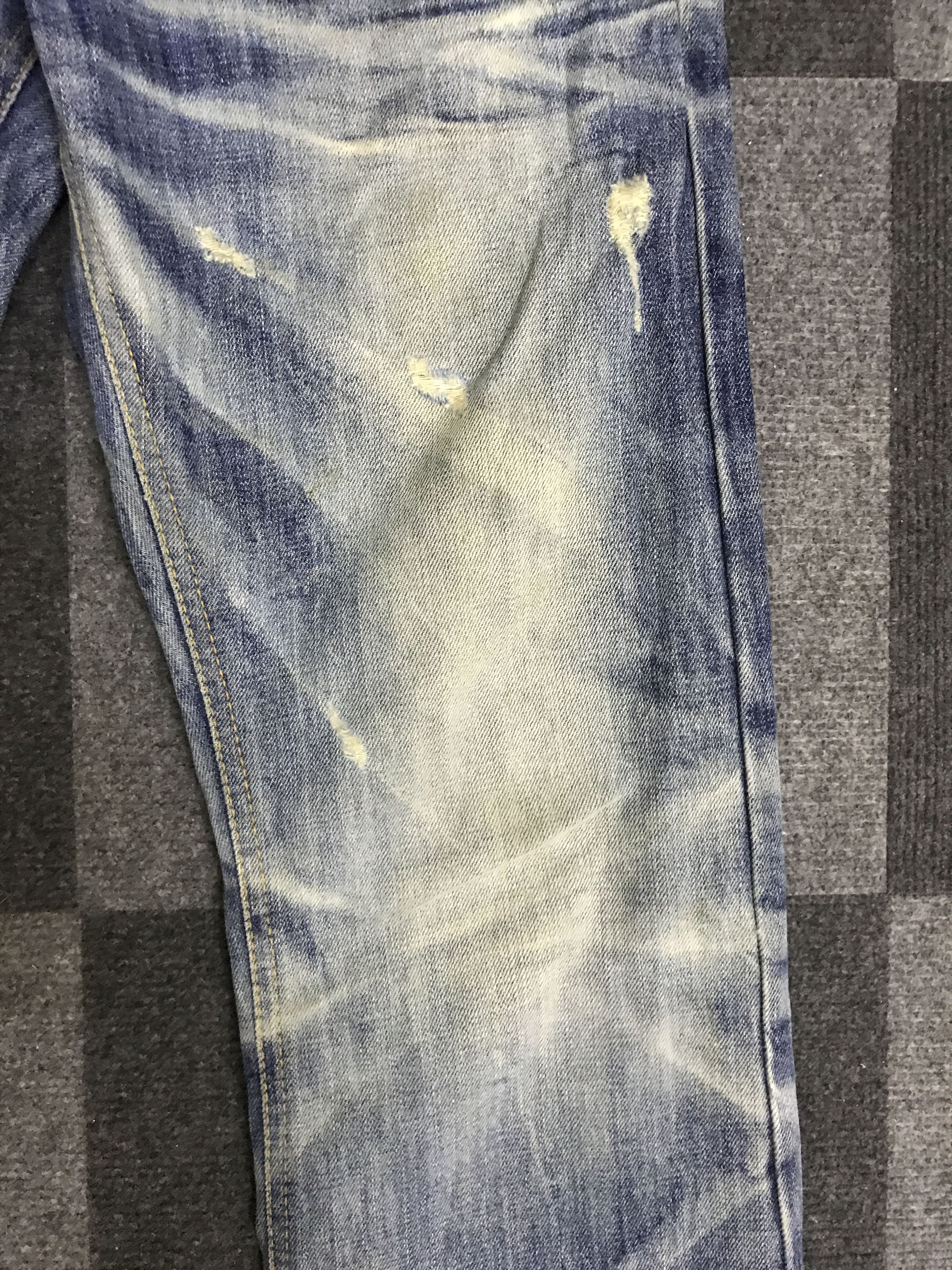 Seditionaries D135 DPSR Street Fashion Seditionarie Flare Distressed Jeans Size US 33 - 8 Thumbnail
