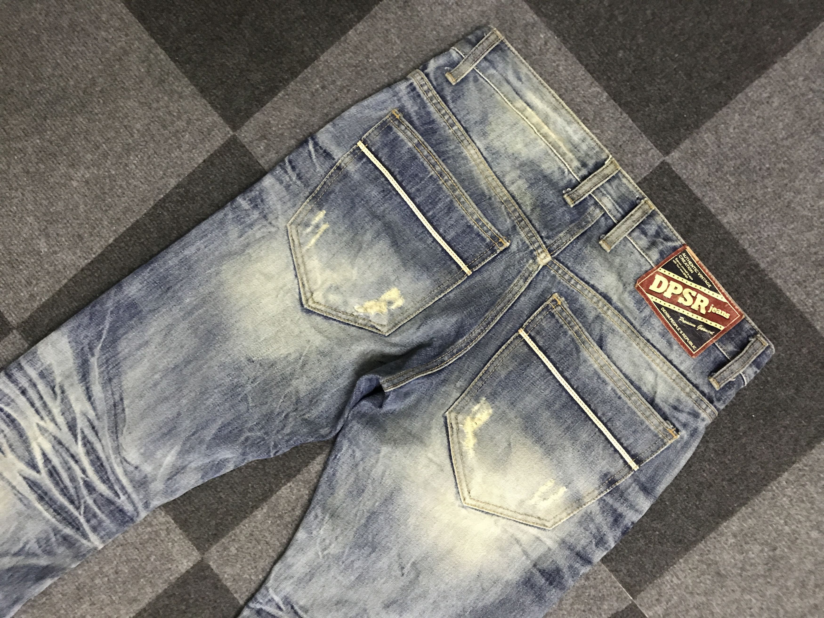 Seditionaries D135 DPSR Street Fashion Seditionarie Flare Distressed Jeans Size US 33 - 13 Thumbnail