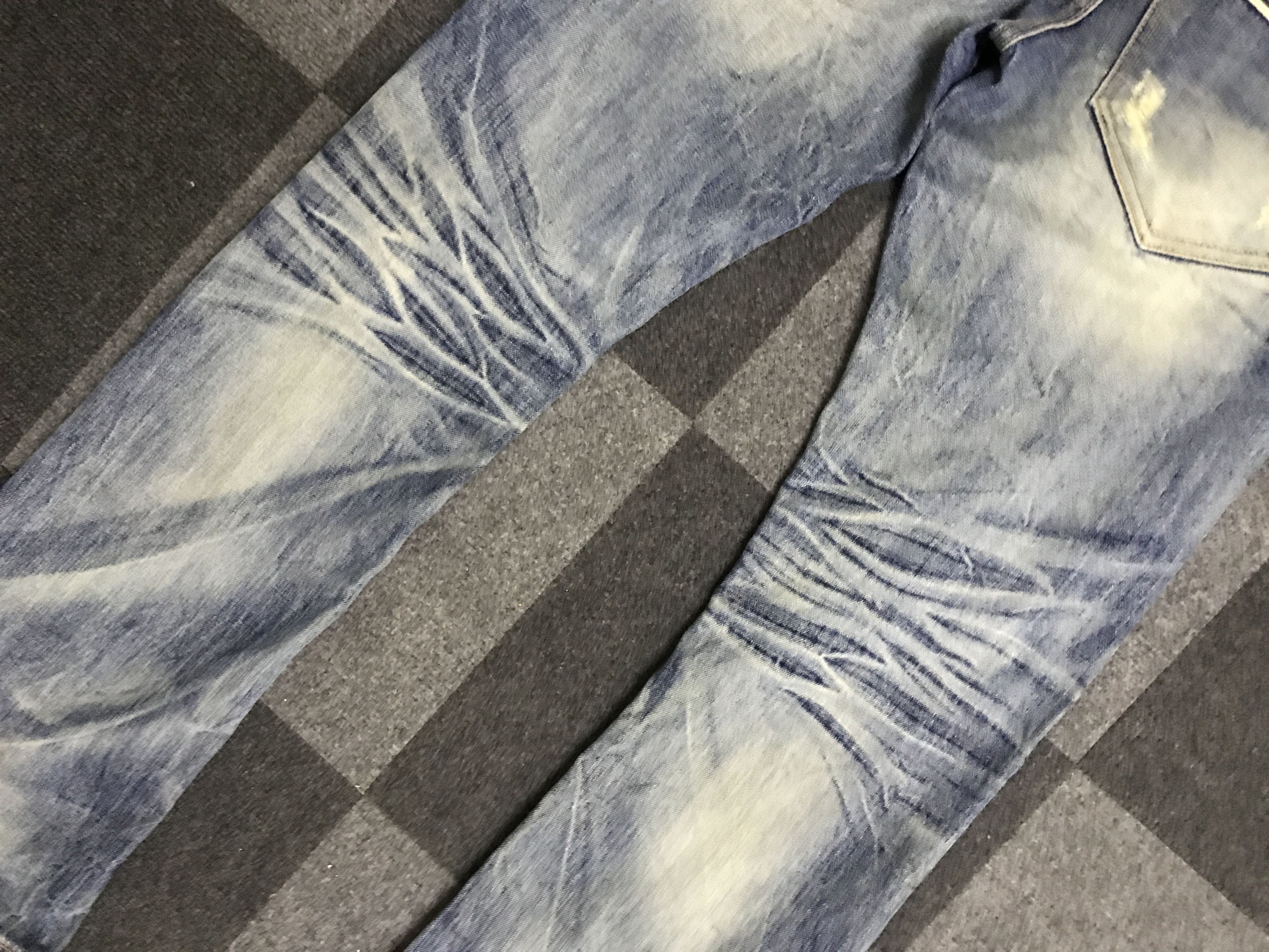 Seditionaries D135 DPSR Street Fashion Seditionarie Flare Distressed Jeans Size US 33 - 14 Thumbnail