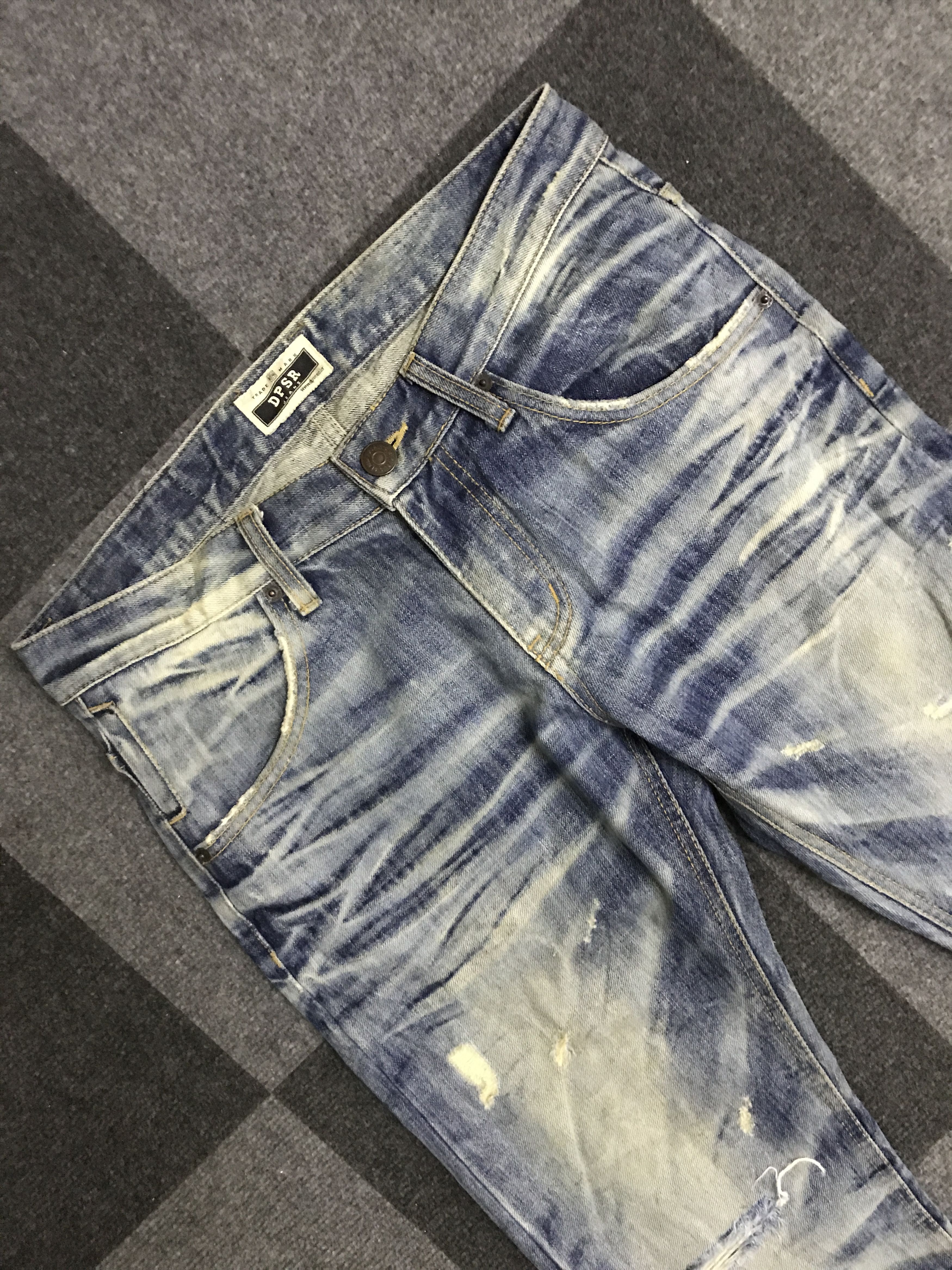 Seditionaries D135 DPSR Street Fashion Seditionarie Flare Distressed Jeans Size US 33 - 4 Thumbnail
