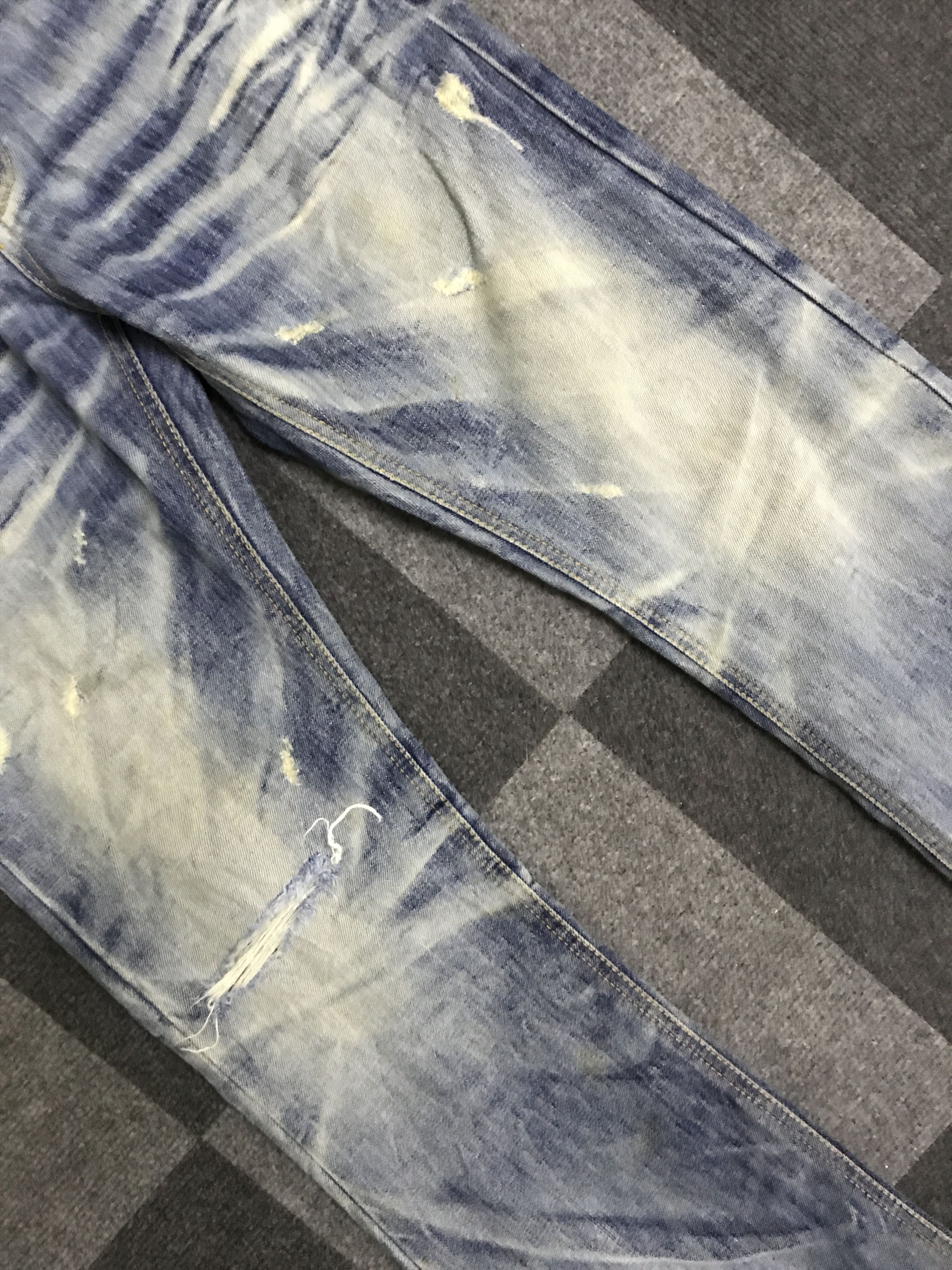 Seditionaries D135 DPSR Street Fashion Seditionarie Flare Distressed Jeans Size US 33 - 5 Thumbnail