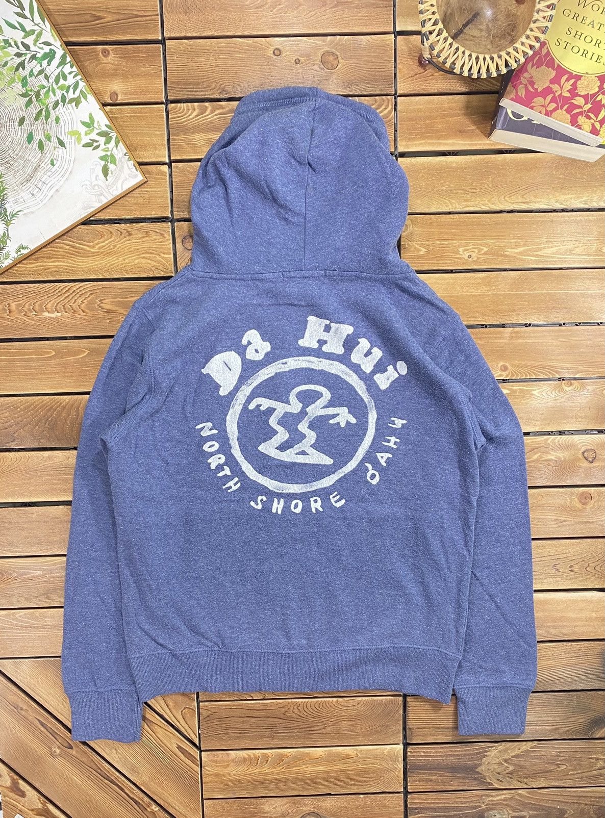 Vintage Vintage Da Hui North Shore With Hoodie Surfing Hoodie Size M Size US M / EU 48-50 / 2 - 10 Thumbnail