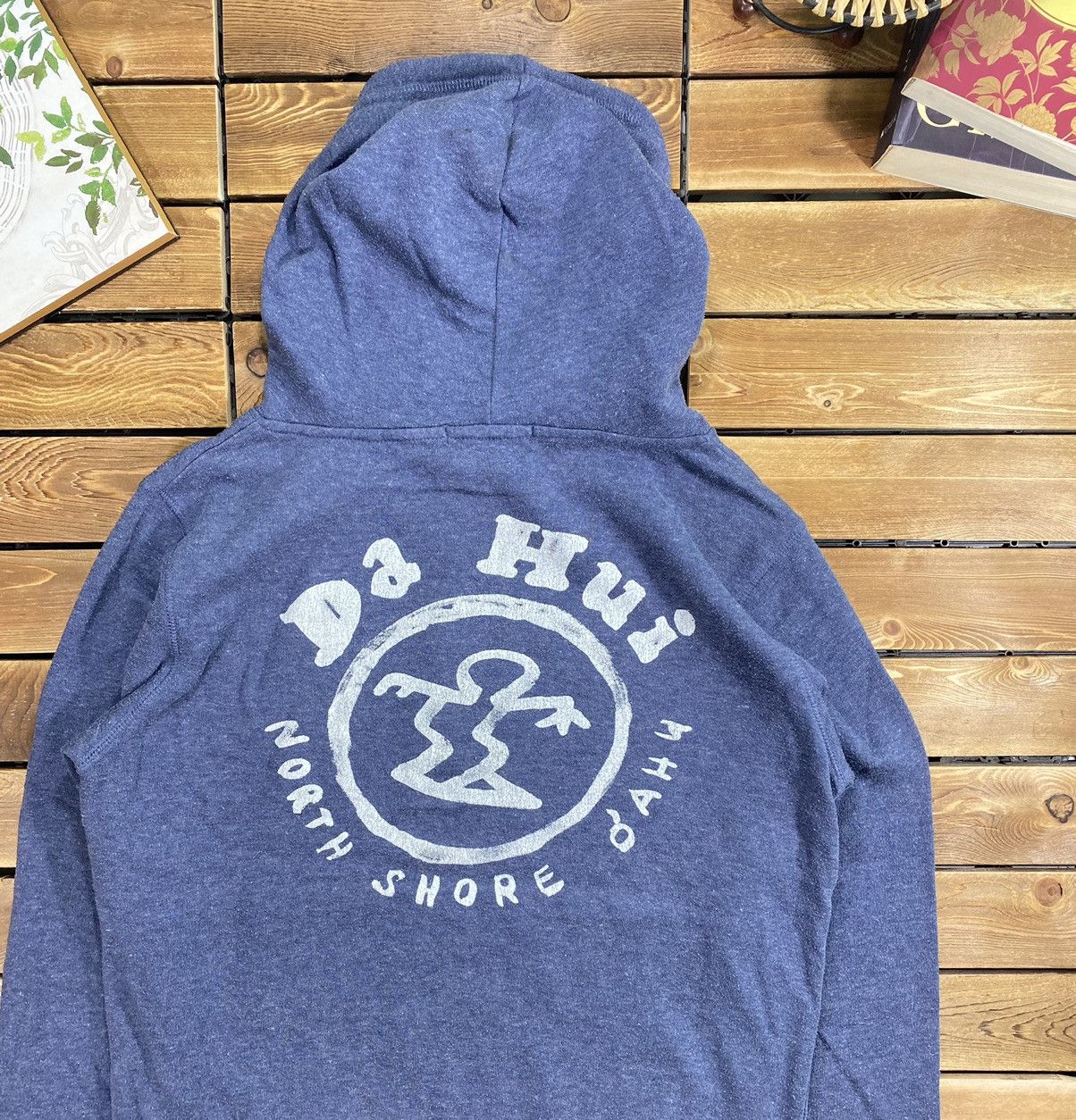 Vintage Vintage Da Hui North Shore With Hoodie Surfing Hoodie Size M Size US M / EU 48-50 / 2 - 11 Thumbnail
