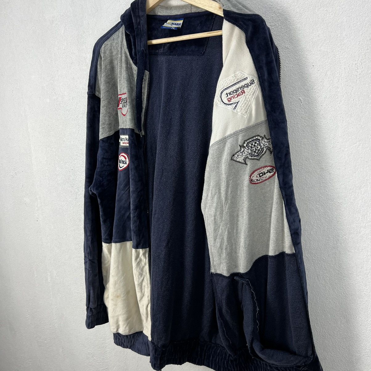 Japanese Brand VINTAGE SUPERSPORT RACING HOODIE BIG LOGO WORKER JACKET Size US XL / EU 56 / 4 - 15 Thumbnail
