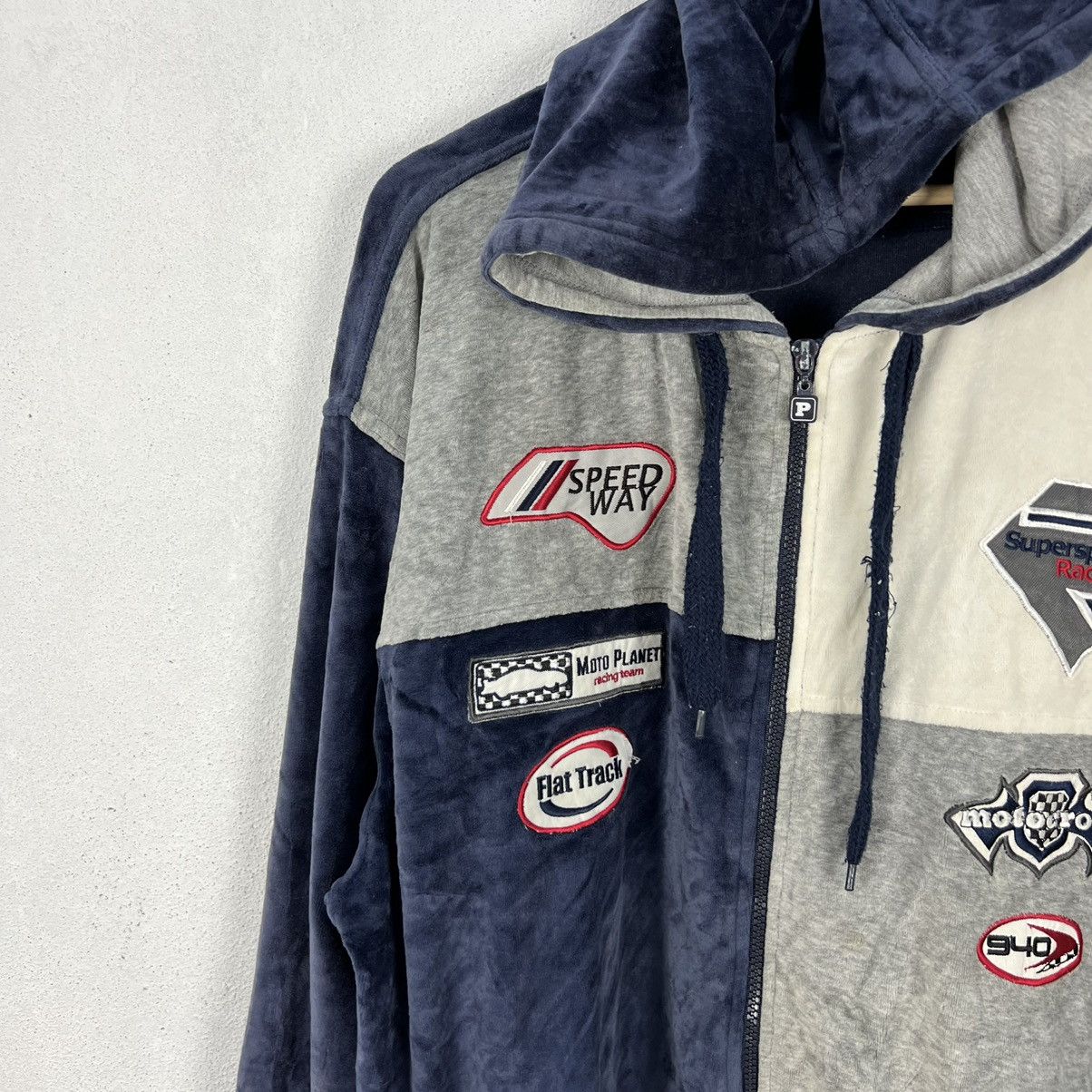Japanese Brand VINTAGE SUPERSPORT RACING HOODIE BIG LOGO WORKER JACKET Size US XL / EU 56 / 4 - 5 Thumbnail