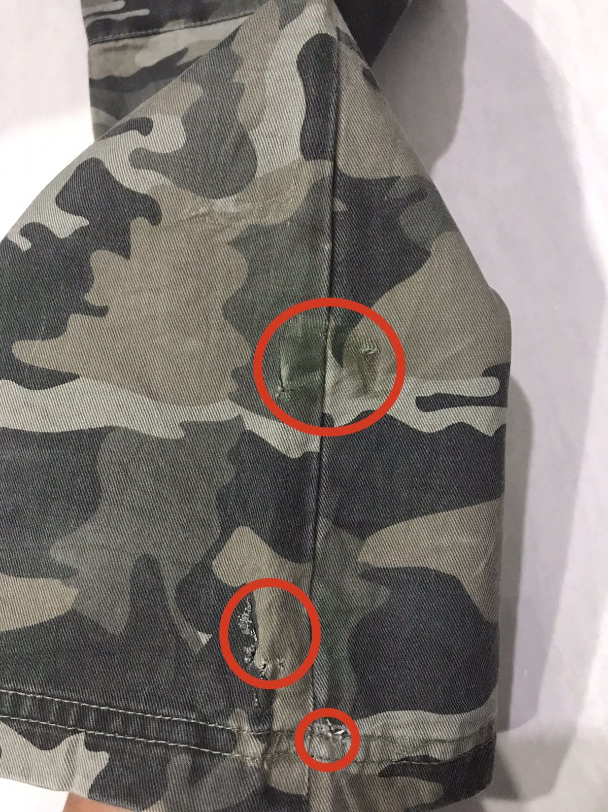 Japanese Brand 💥FLARE💥CLONEDEVGRU Japan Designer Camo Cargo Pant F80 Size US 29 - 15 Thumbnail