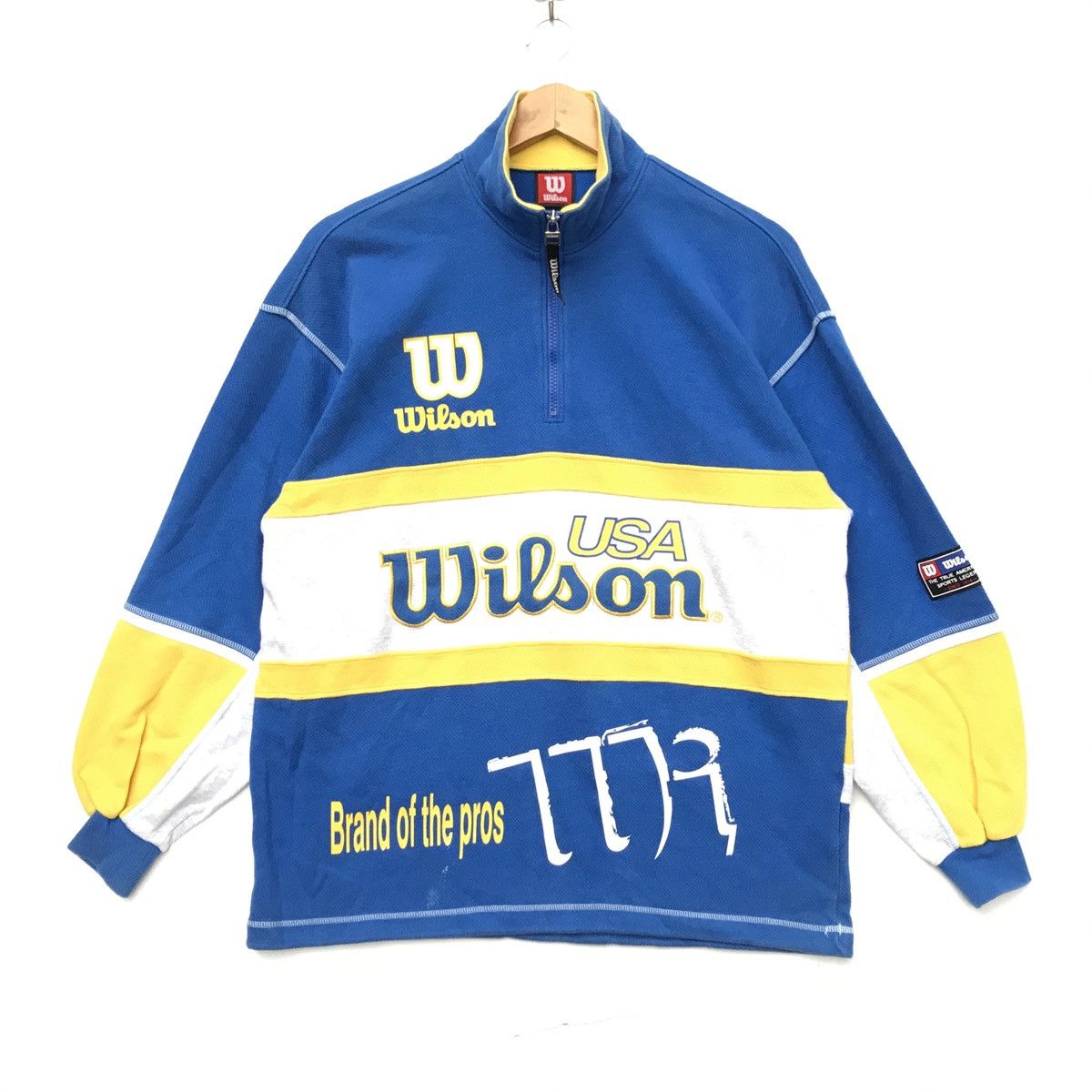 Vintage Vintage Wilson Sweatshirt Pullover Jumper Sweater Grailed