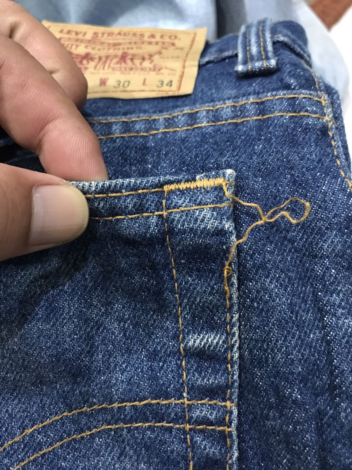 Levi's Vintage 90s Levis Lot 517 525 Button Flared Denim Size US 30 / EU 46 - 16 Thumbnail