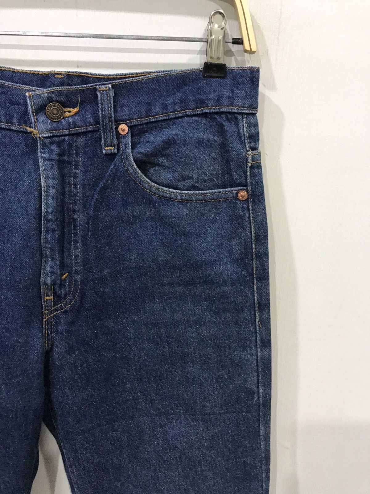 Levi's Vintage 90s Levis Lot 517 525 Button Flared Denim Size US 30 / EU 46 - 2 Thumbnail