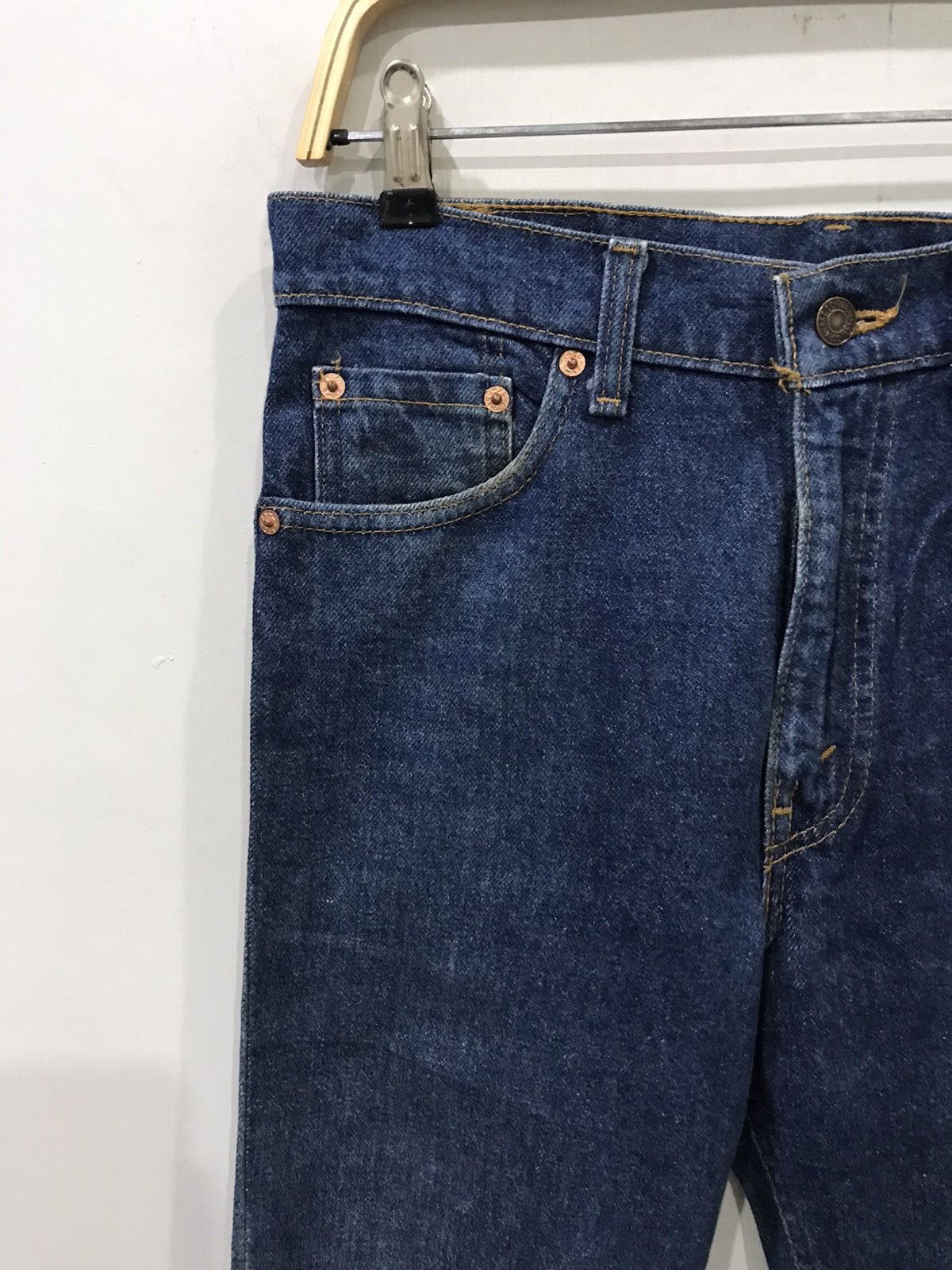 Levi's Vintage 90s Levis Lot 517 525 Button Flared Denim Size US 30 / EU 46 - 3 Thumbnail