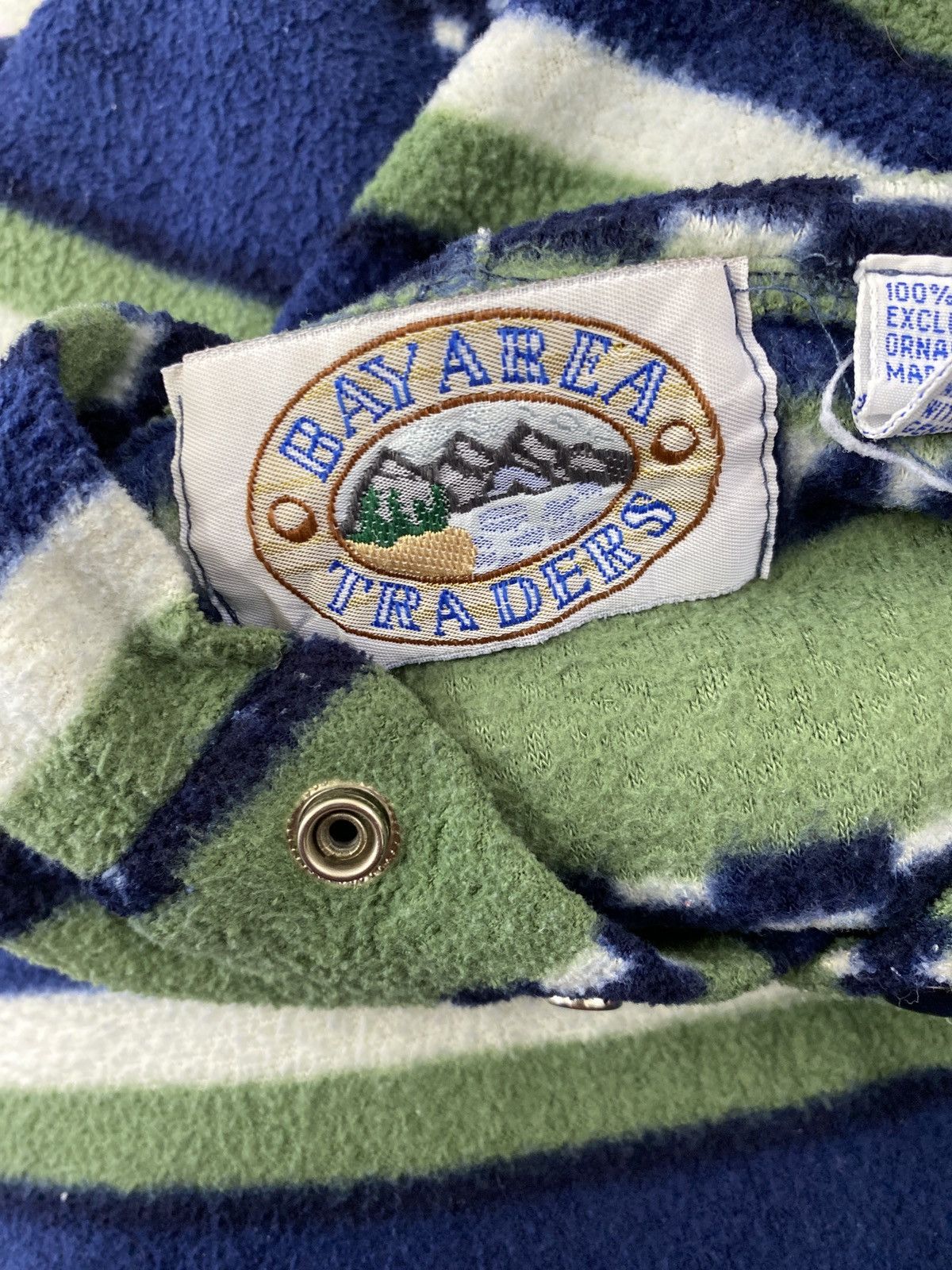 Japanese Brand BAY AREA TRADERS PRINTED FLEECE Size US L / EU 52-54 / 3 - 6 Thumbnail