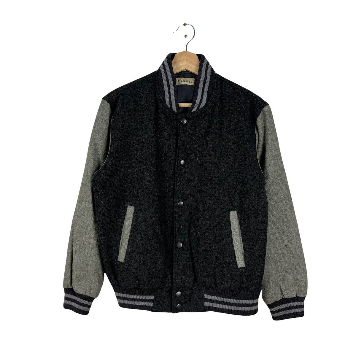 Japanese Brand VINTAGE VARSITY JACKET BEGUL JAPAN Size US M / EU 48-50 / 2 - 1 Thumbnail
