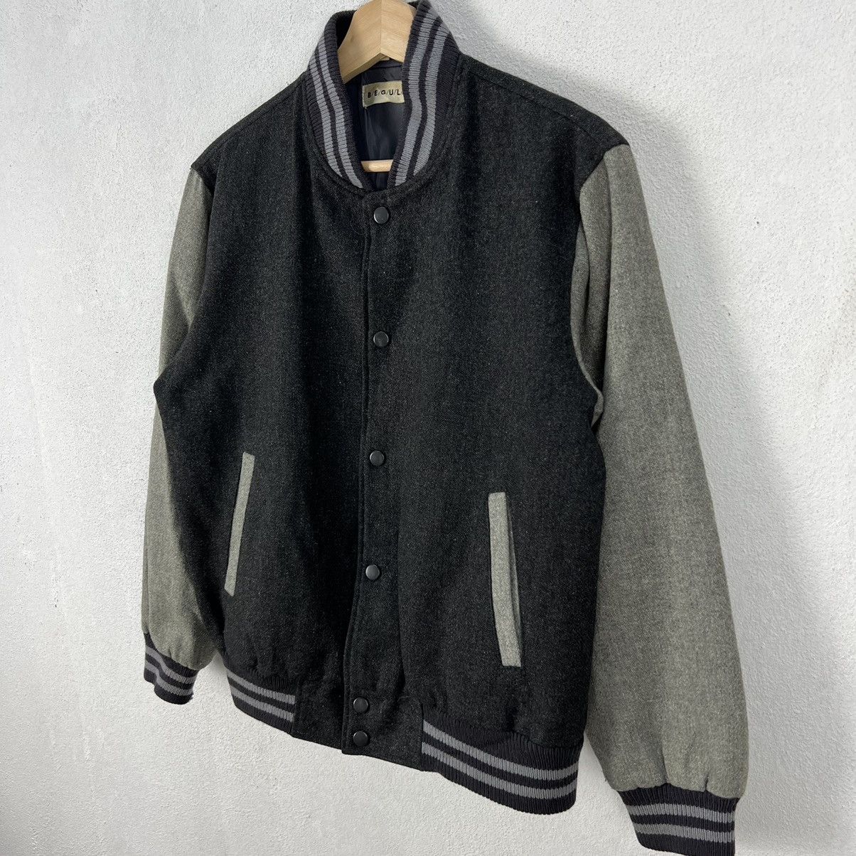 Japanese Brand VINTAGE VARSITY JACKET BEGUL JAPAN Size US M / EU 48-50 / 2 - 2 Thumbnail