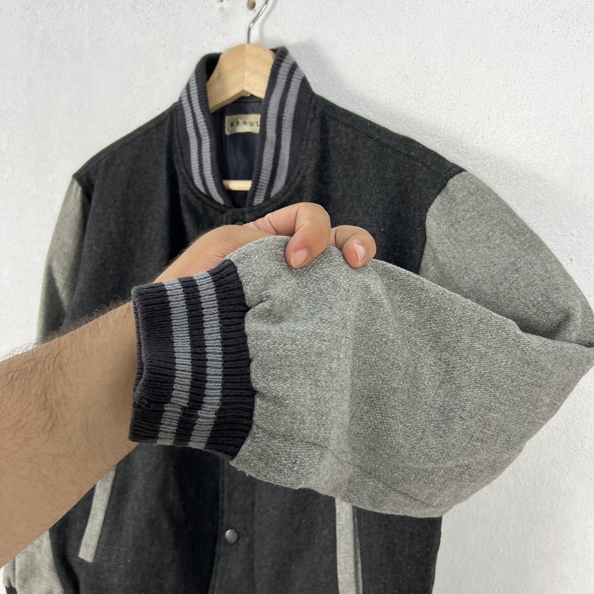 Japanese Brand VINTAGE VARSITY JACKET BEGUL JAPAN Size US M / EU 48-50 / 2 - 8 Thumbnail