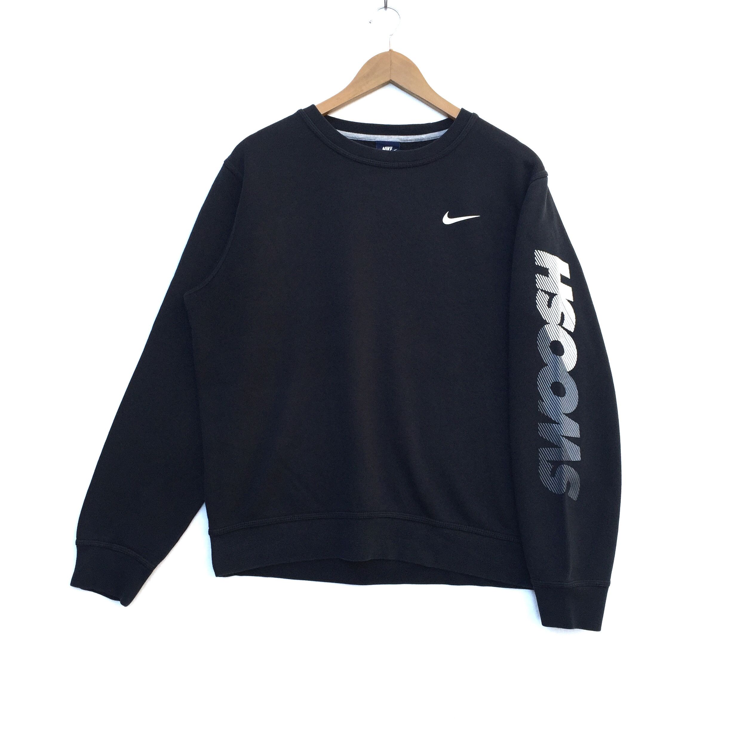 Nike × Vintage Vintage Nike swoosh USA sportswear sweat nice design Size US L / EU 52-54 / 3 - 1 Thumbnail