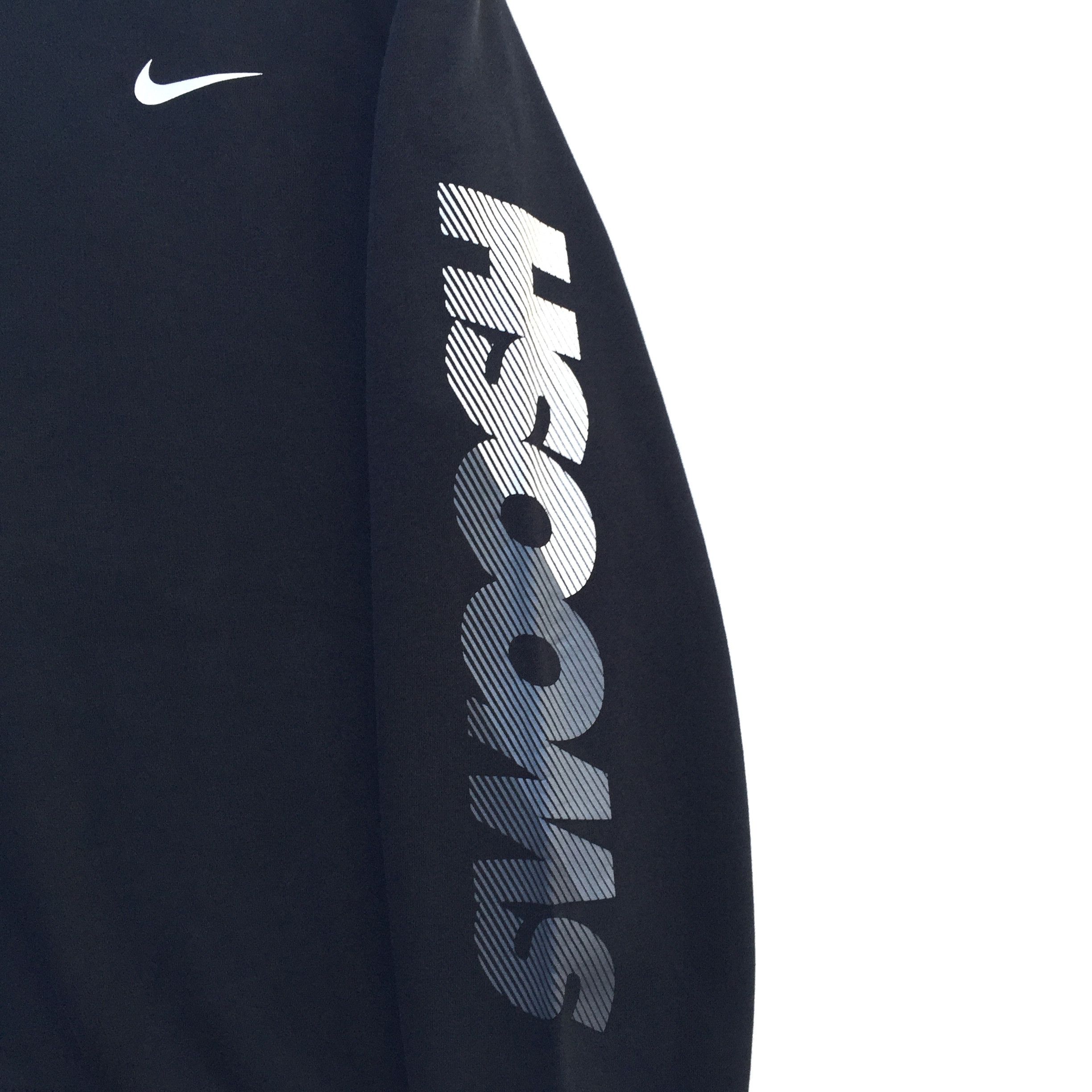 Nike × Vintage Vintage Nike swoosh USA sportswear sweat nice design Size US L / EU 52-54 / 3 - 3 Thumbnail