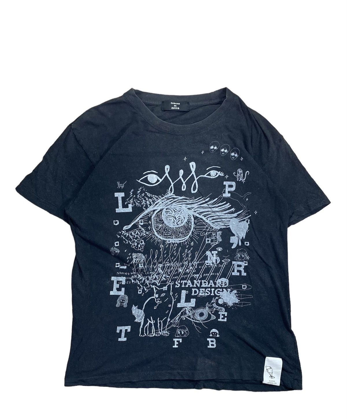 CABANE de ZUCCa × Japanese Brand × Vintage Vintage Cabbane De Zucca 90s Single Stitch Japanese Size S Size US S / EU 44-46 / 1 - 1 Thumbnail