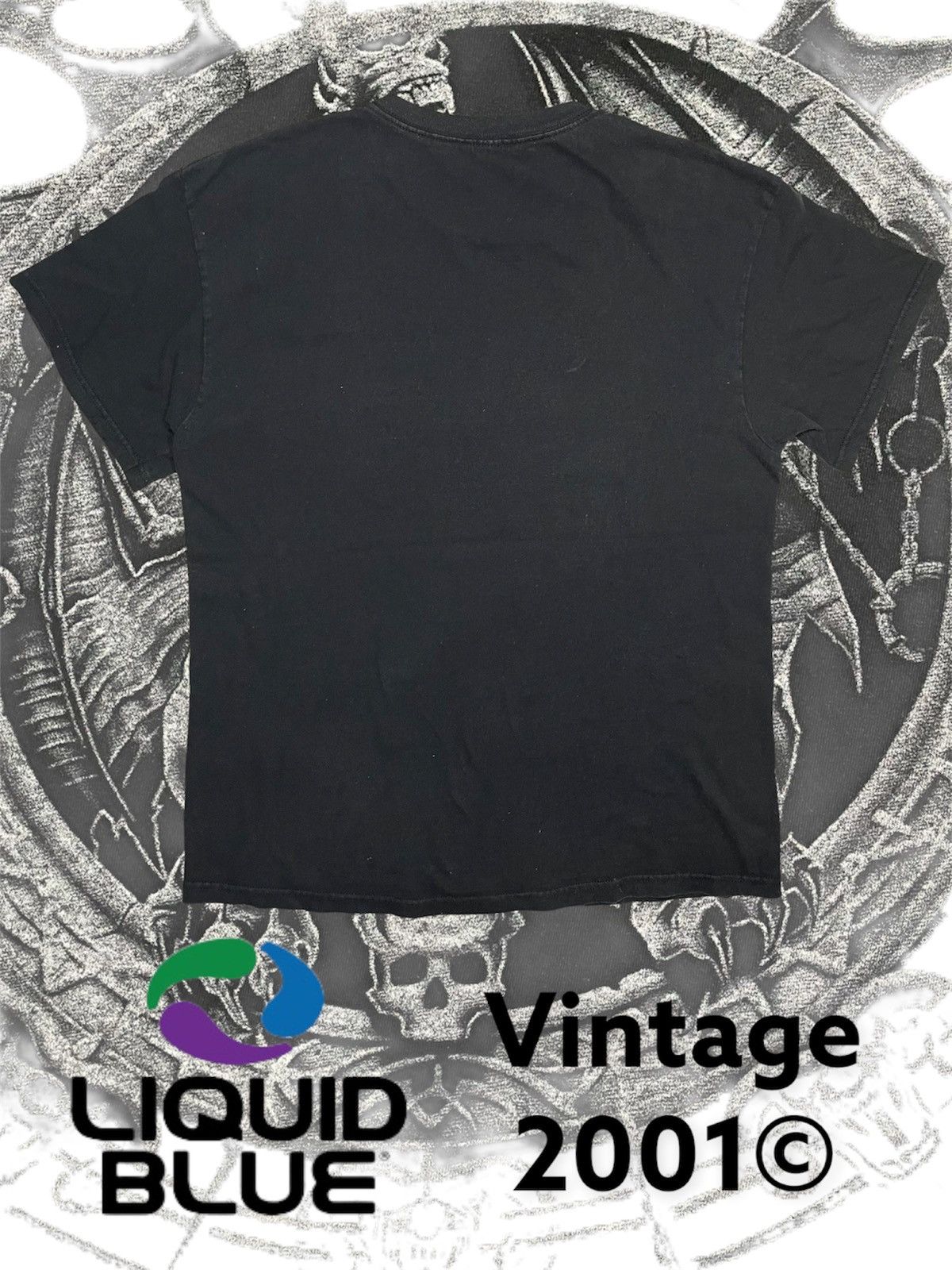 Liquid Blue Vintage Liquid Blue 2001© Evil Dragon full print fairly fad Size US M / EU 48-50 / 2 - 2 Thumbnail