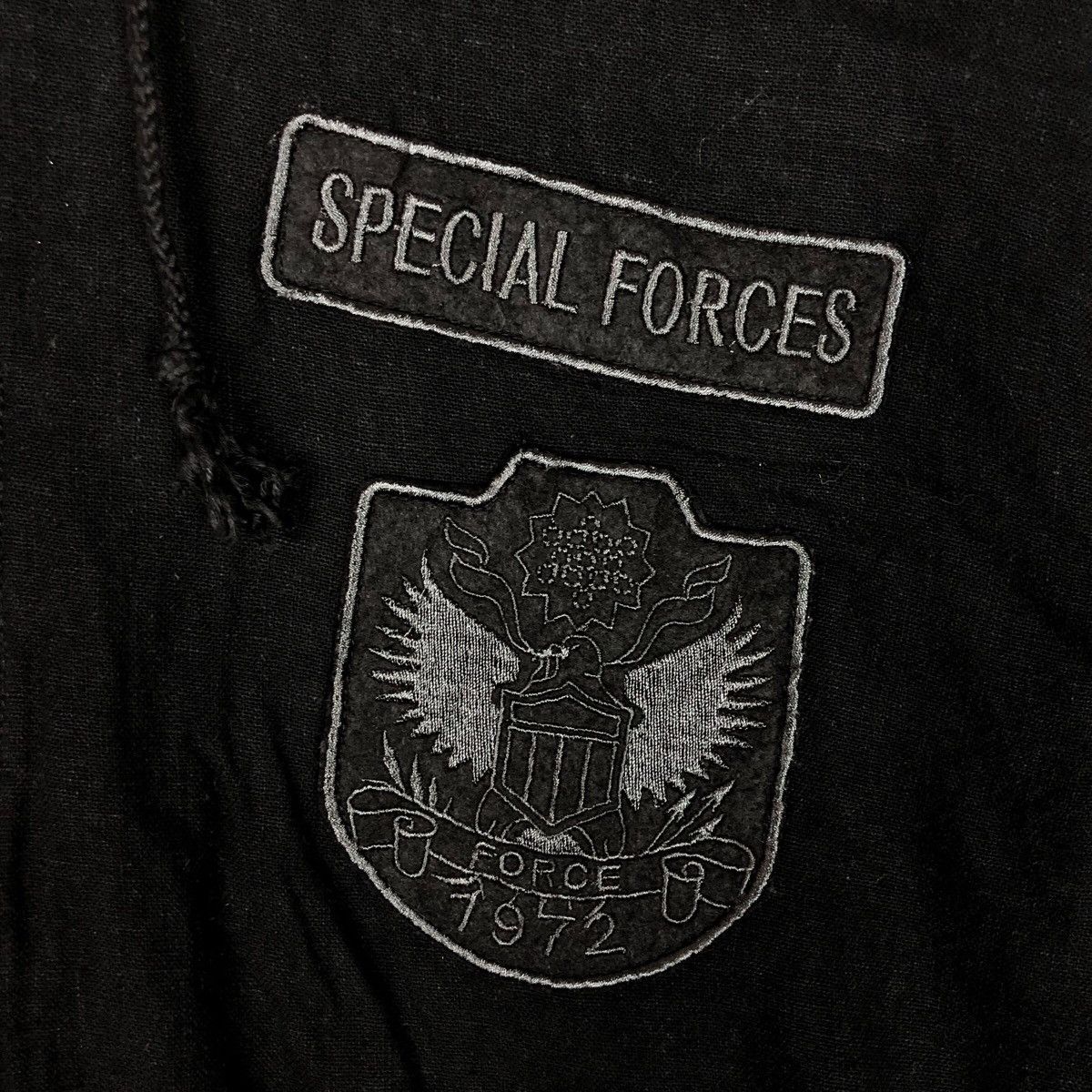 In The Attic Japanese In The Attic Military Style Patches Baggy Hoodie Size US L / EU 52-54 / 3 - 5 Thumbnail