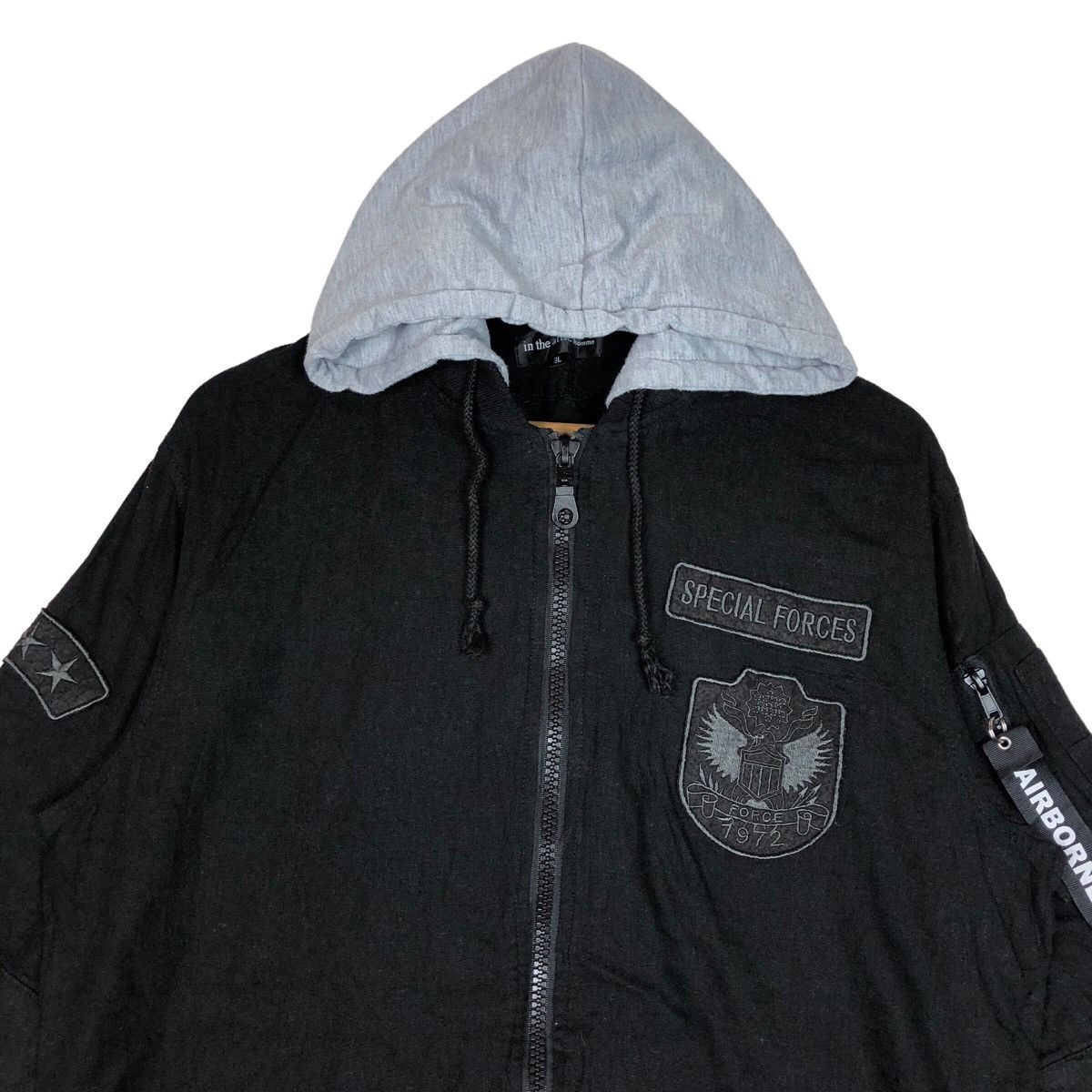In The Attic Japanese In The Attic Military Style Patches Baggy Hoodie Size US L / EU 52-54 / 3 - 2 Thumbnail