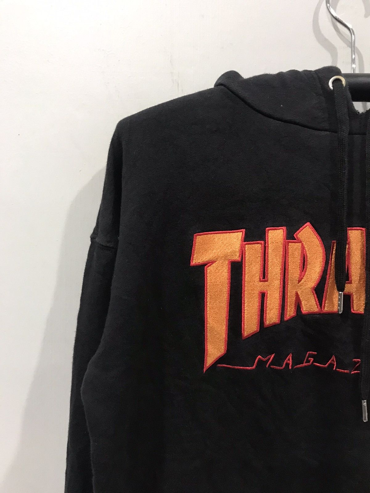 Japanese Brand jouetie X THRASHER Spell Out Flame Hoodie Size US M / EU 48-50 / 2 - 4 Thumbnail