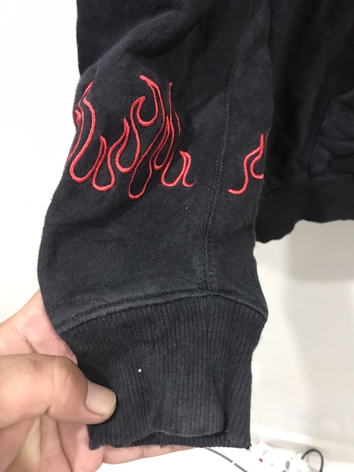 Japanese Brand jouetie X THRASHER Spell Out Flame Hoodie Size US M / EU 48-50 / 2 - 7 Thumbnail