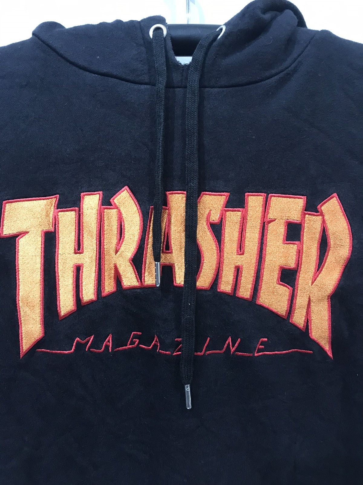 Japanese Brand jouetie X THRASHER Spell Out Flame Hoodie Size US M / EU 48-50 / 2 - 2 Thumbnail