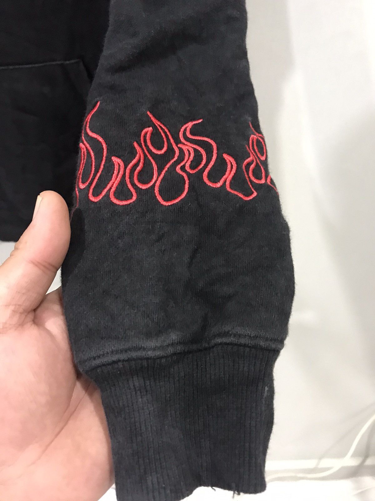 Japanese Brand jouetie X THRASHER Spell Out Flame Hoodie Size US M / EU 48-50 / 2 - 8 Thumbnail