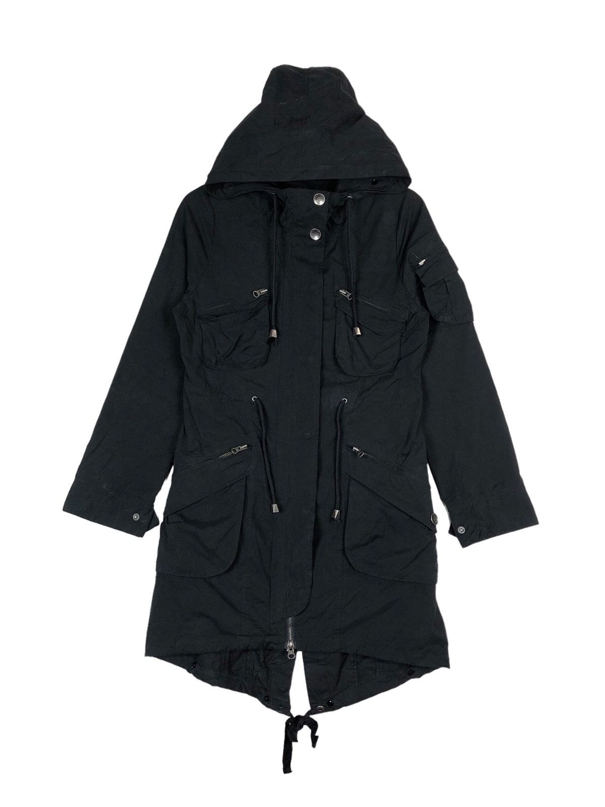 Japanese Brand Japanese Brand Parachute Style Techwear Parka Size L / US 10 / IT 46 - 1 Thumbnail