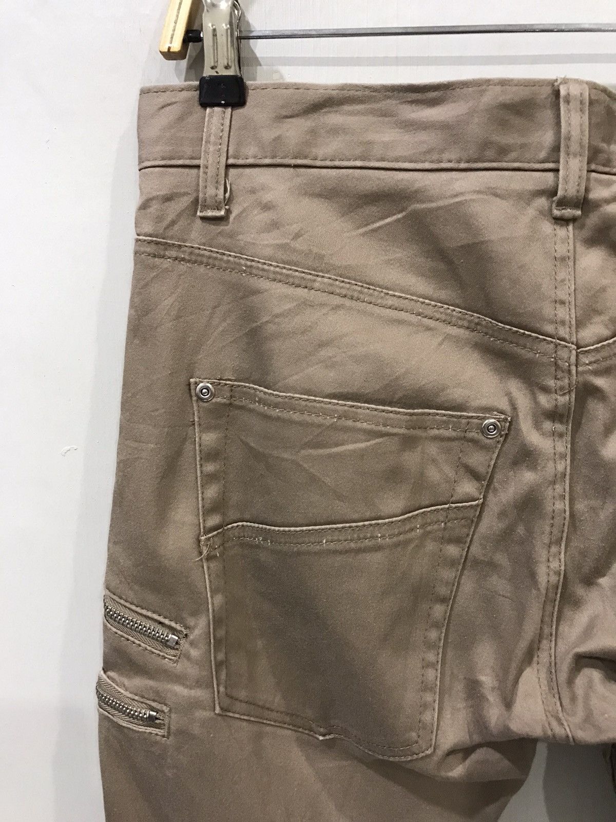 Japanese Brand × Seditionaries Bike + Star Japan Stretchable Zipper Flare pant Size US 31 - 11 Thumbnail