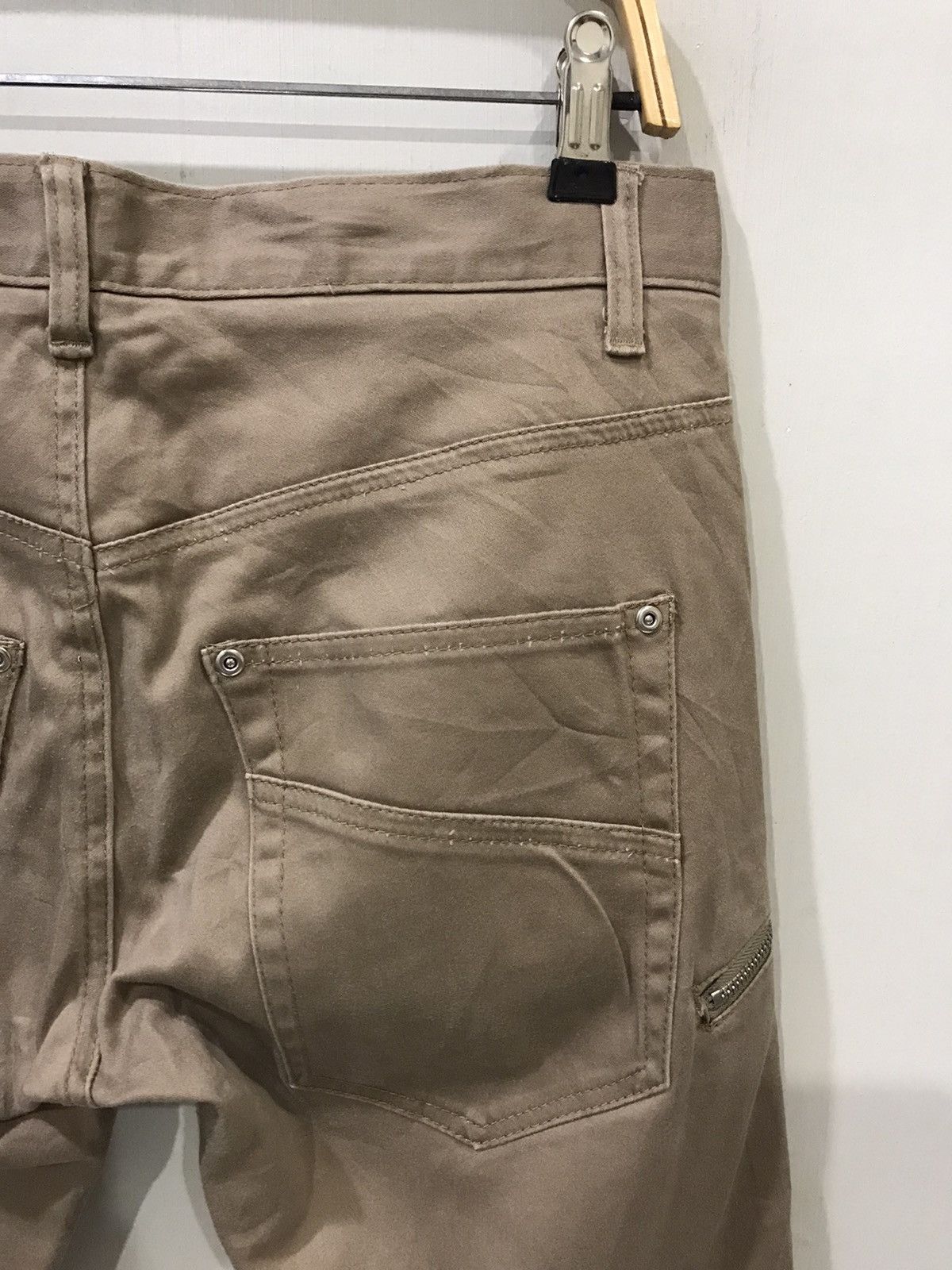 Japanese Brand × Seditionaries Bike + Star Japan Stretchable Zipper Flare pant Size US 31 - 10 Thumbnail