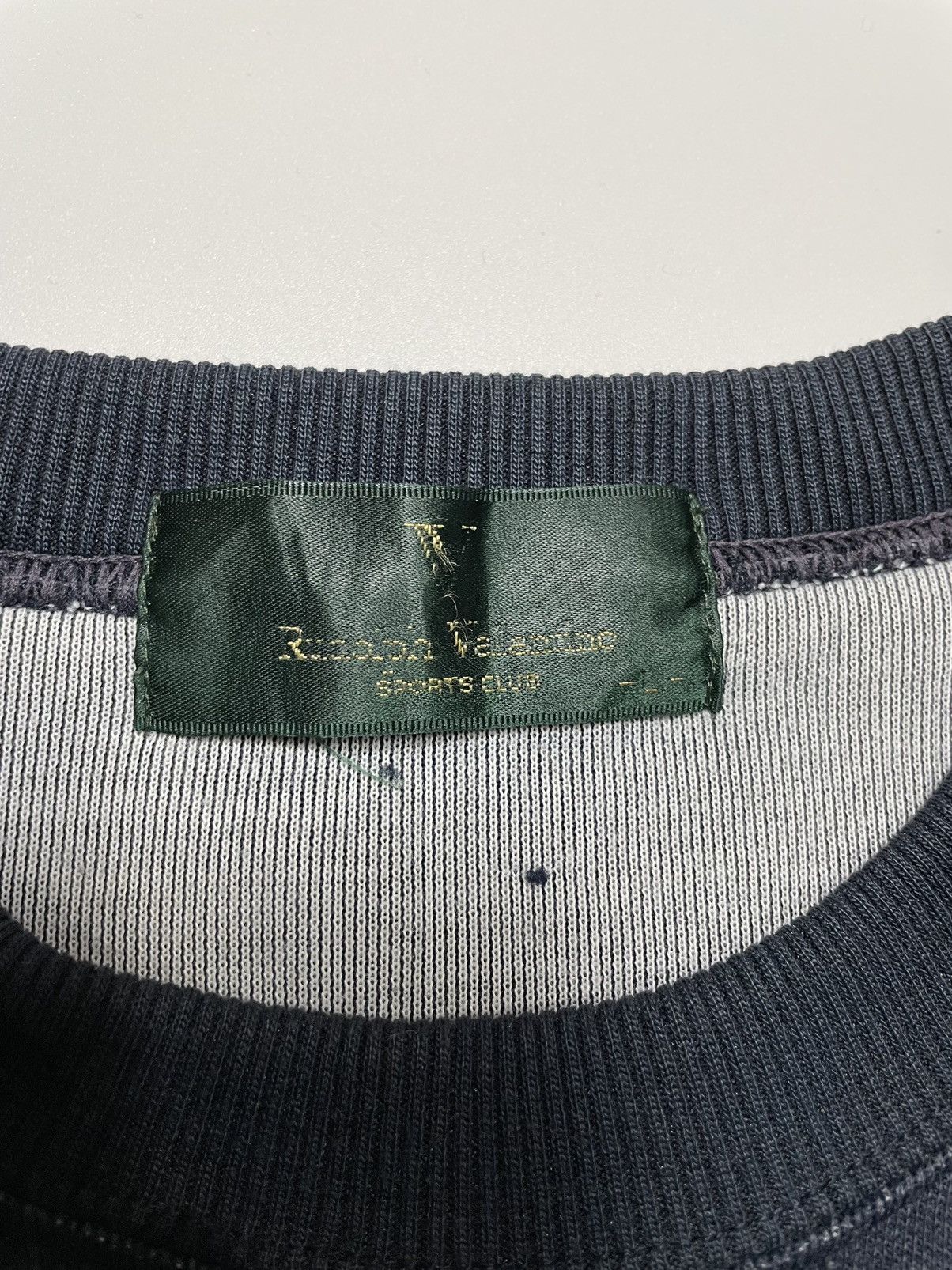 Valentino × Vintage Vintage 90s Rudolph Valentino Sports Club embroidery logo d Size US L / EU 52-54 / 3 - 5 Thumbnail