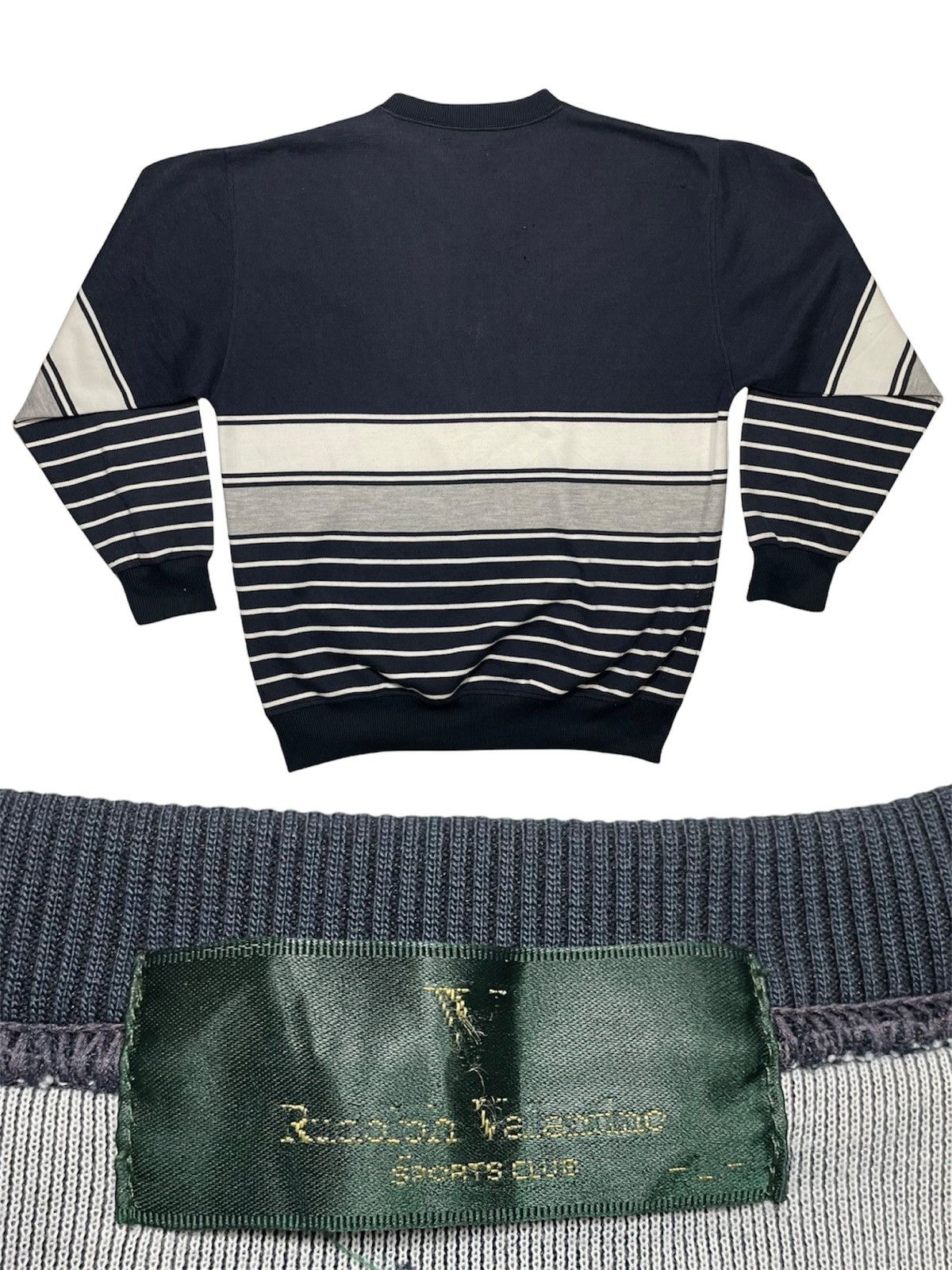 Valentino × Vintage Vintage 90s Rudolph Valentino Sports Club embroidery logo d Size US L / EU 52-54 / 3 - 10 Thumbnail