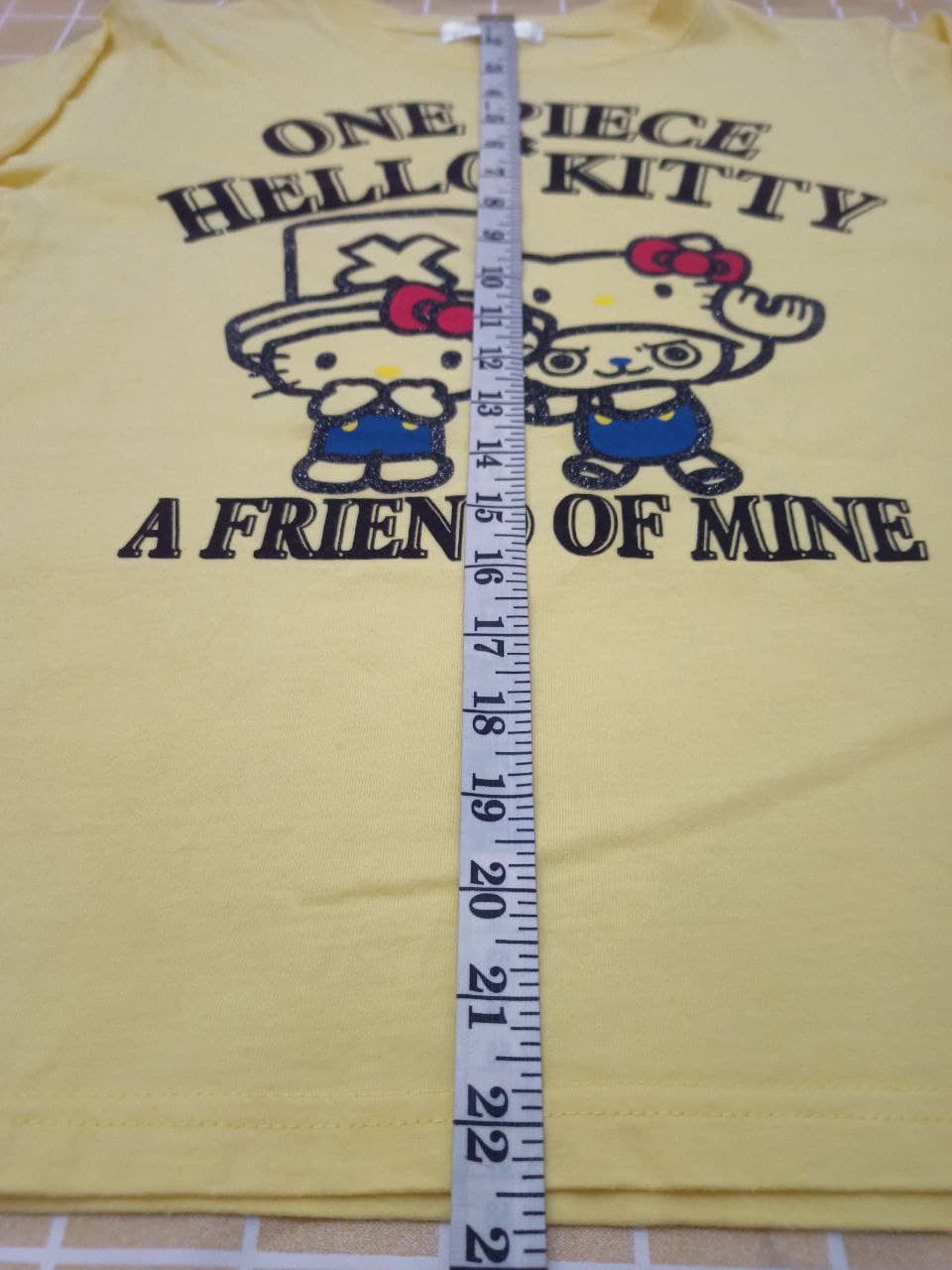 Anime × Cartoon Network × Japanese Brand HELLO KITTY x ONE PIECE TONY CHOPPER LONG SLEEVE T Size US M / EU 48-50 / 2 - 7 Thumbnail