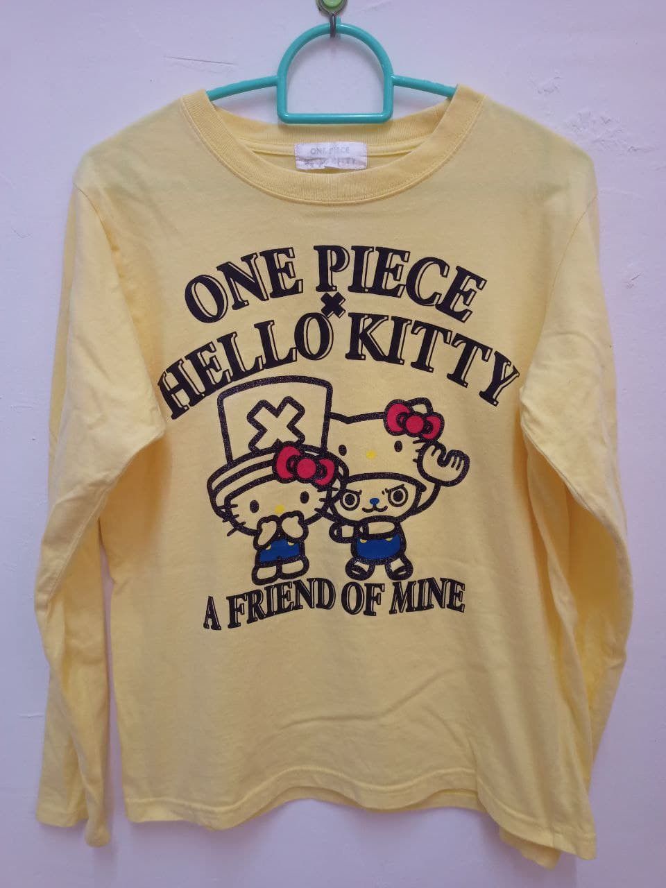 Anime × Cartoon Network × Japanese Brand HELLO KITTY x ONE PIECE TONY CHOPPER LONG SLEEVE T Size US M / EU 48-50 / 2 - 1 Thumbnail