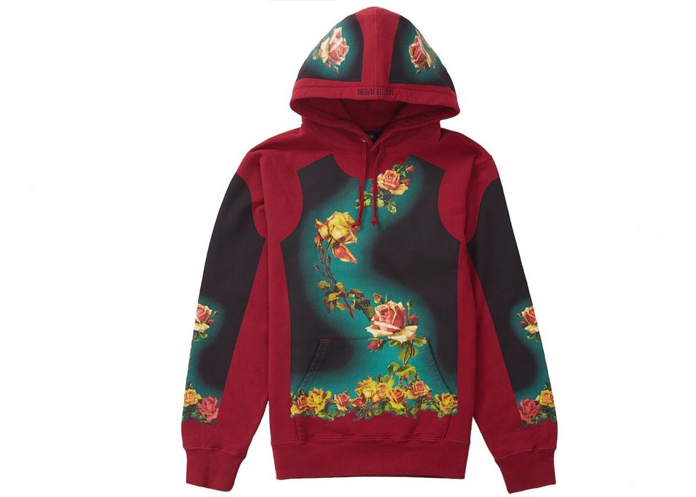 Supreme Supreme Jean Paul Gaultier Floral Print Hoodie | Grailed