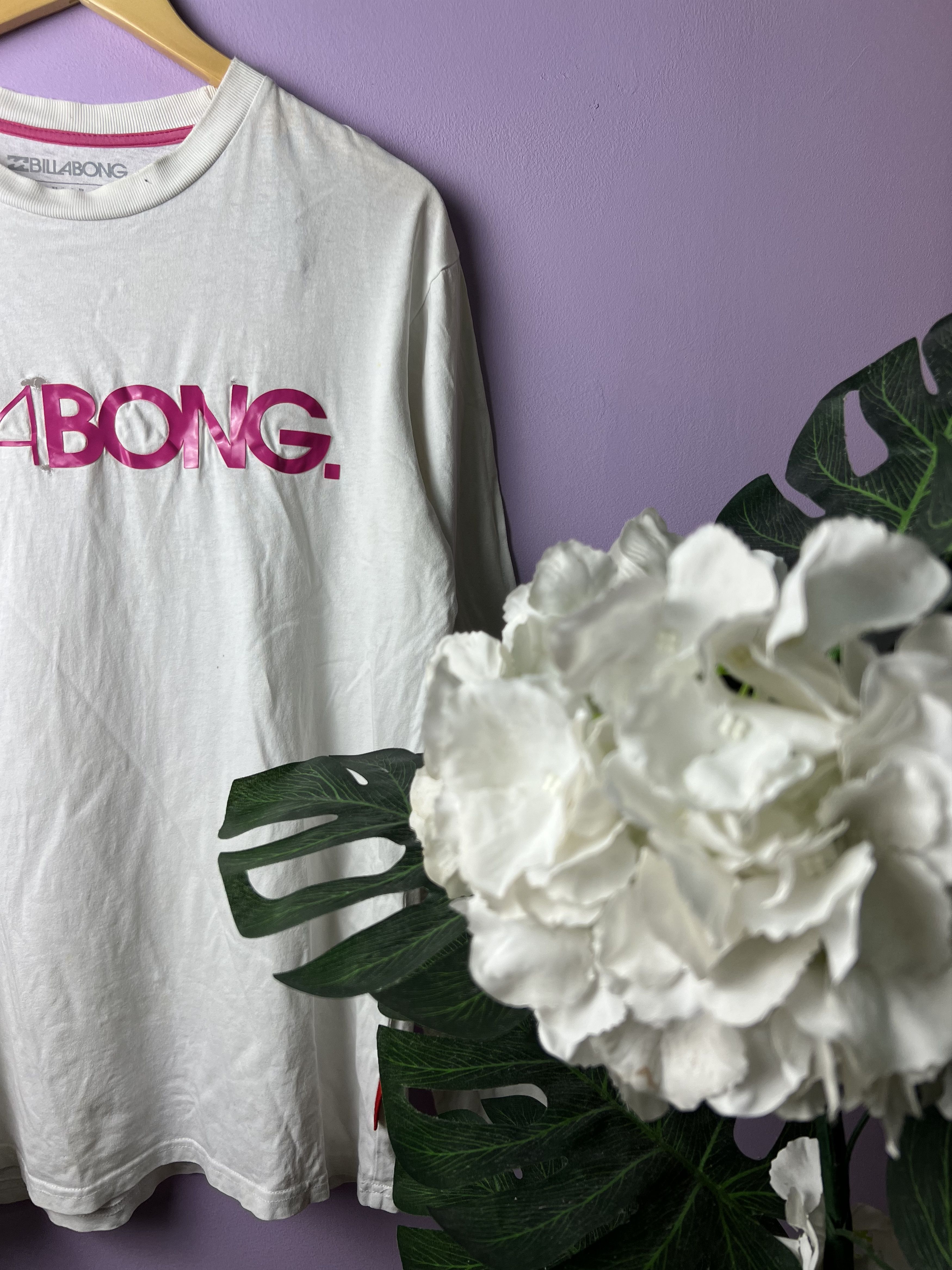 Billabong 🔥Distressed Billabong LS Tees Size US M / EU 48-50 / 2 - 5 Thumbnail