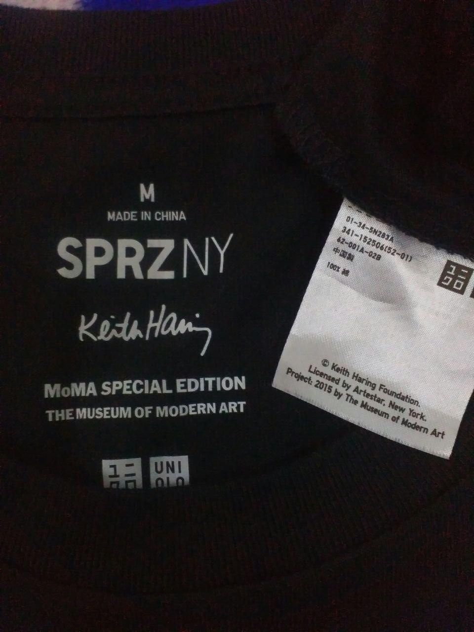 Keith Haring × MoMA × Uniqlo Keith Haring SPRZNY Moma Special T Shirt Size US M / EU 48-50 / 2 - 5 Thumbnail