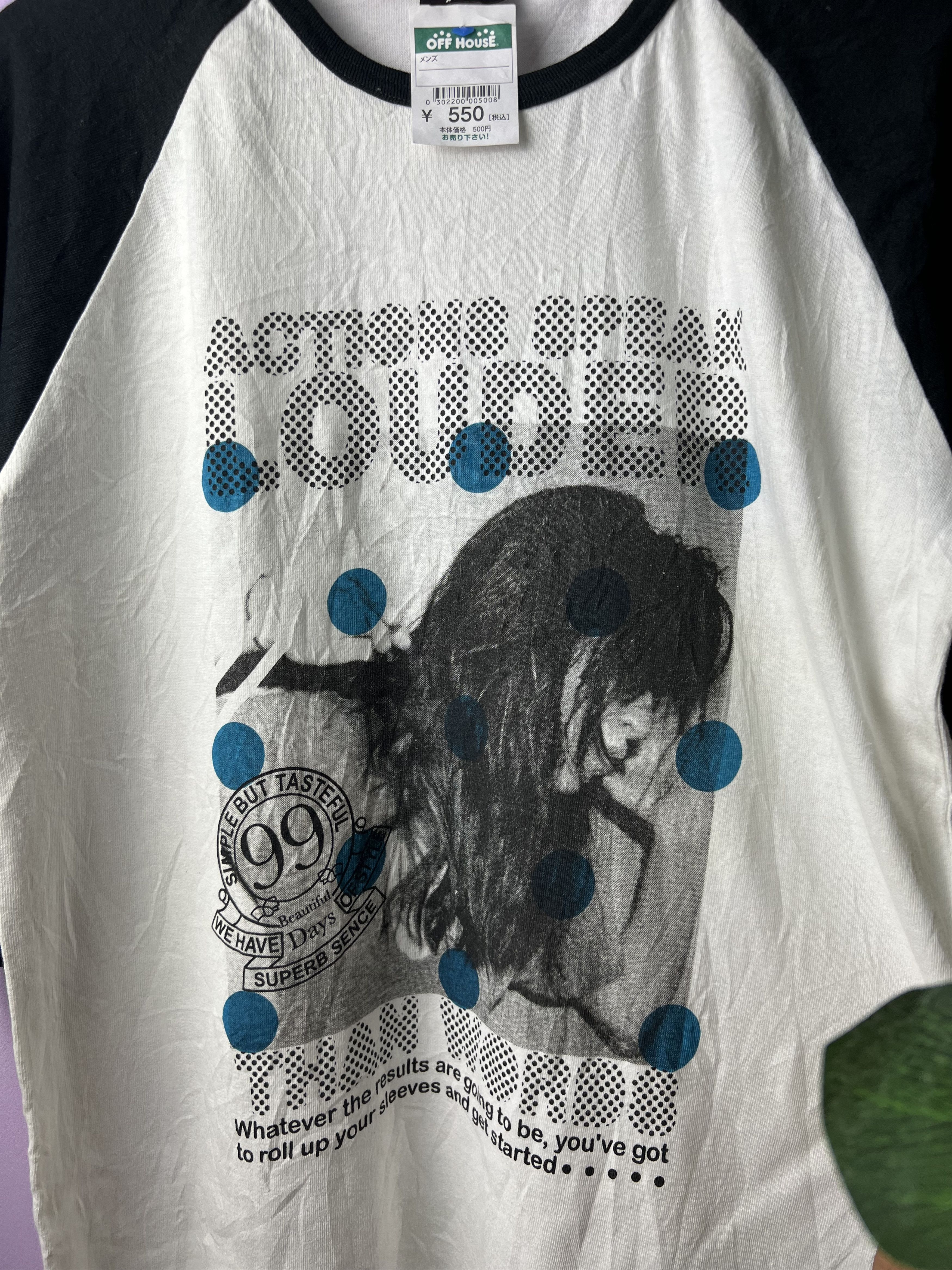 Japanese Brand 🔥One After 99 Action Speak Louder 3q Raglan Tees Size US M / EU 48-50 / 2 - 5 Thumbnail
