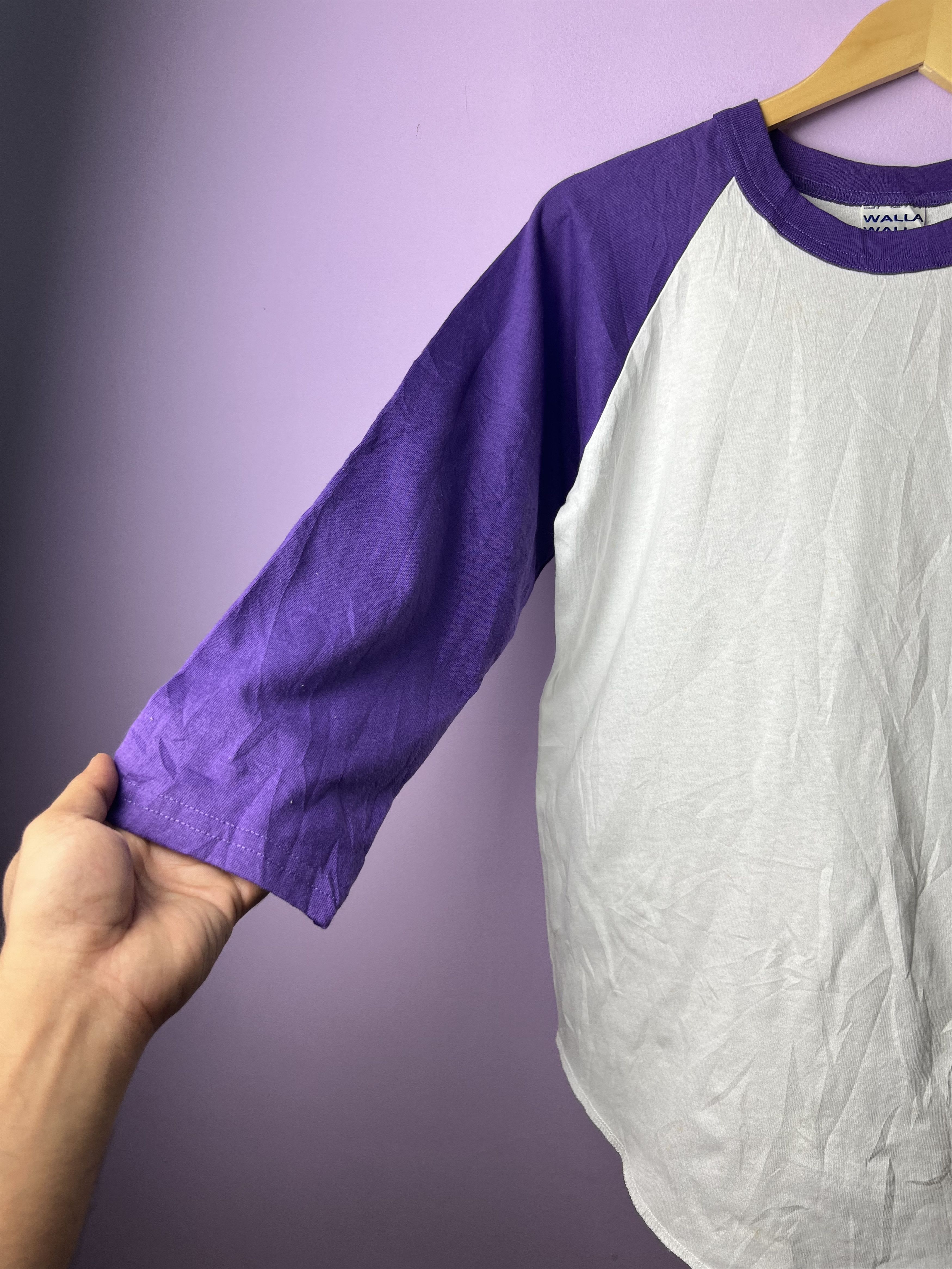American Apparel 🔥Vintage Blank 3q Raglan Tees Size US S / EU 44-46 / 1 - 6 Thumbnail